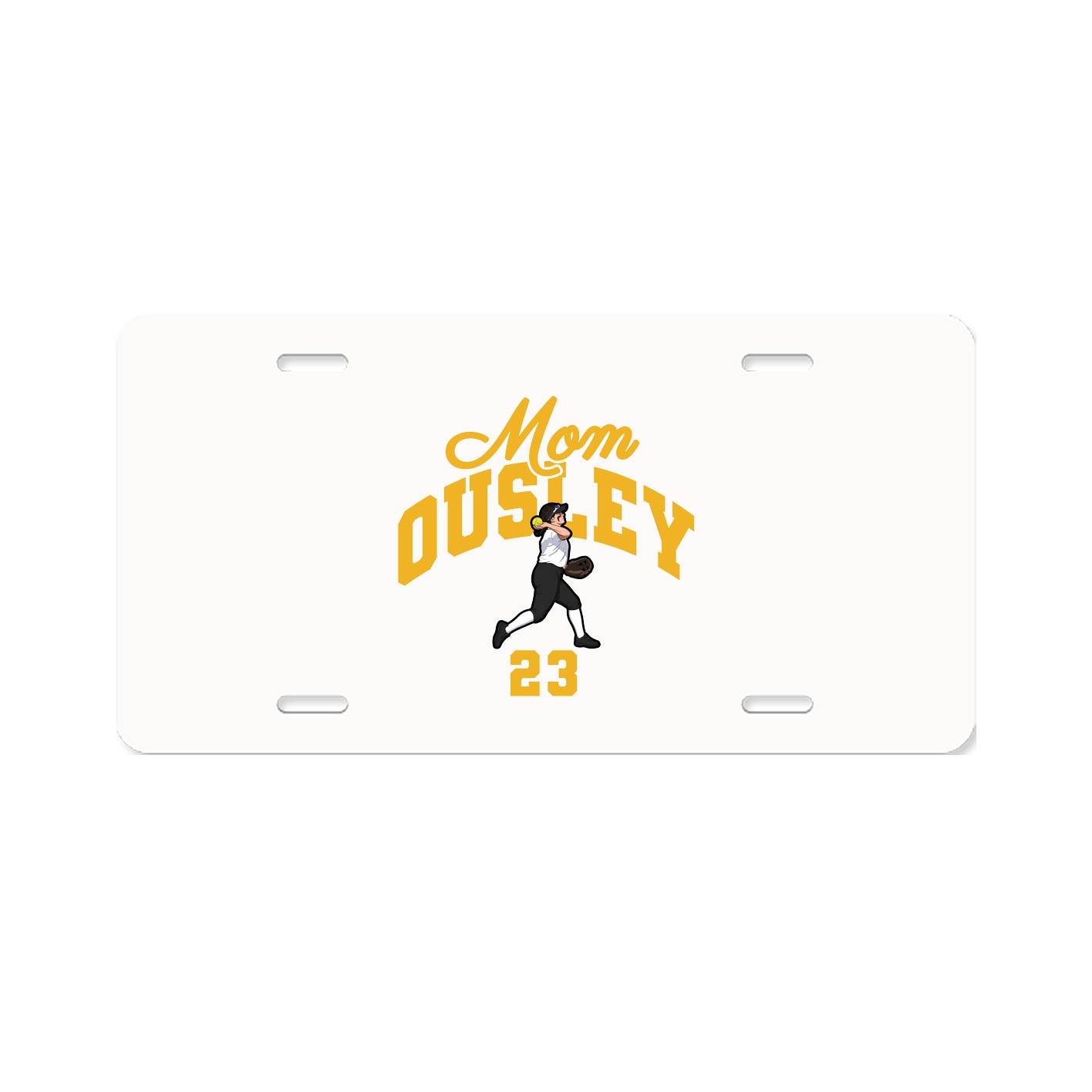 License Plate — Mothers Day Arch in Classic