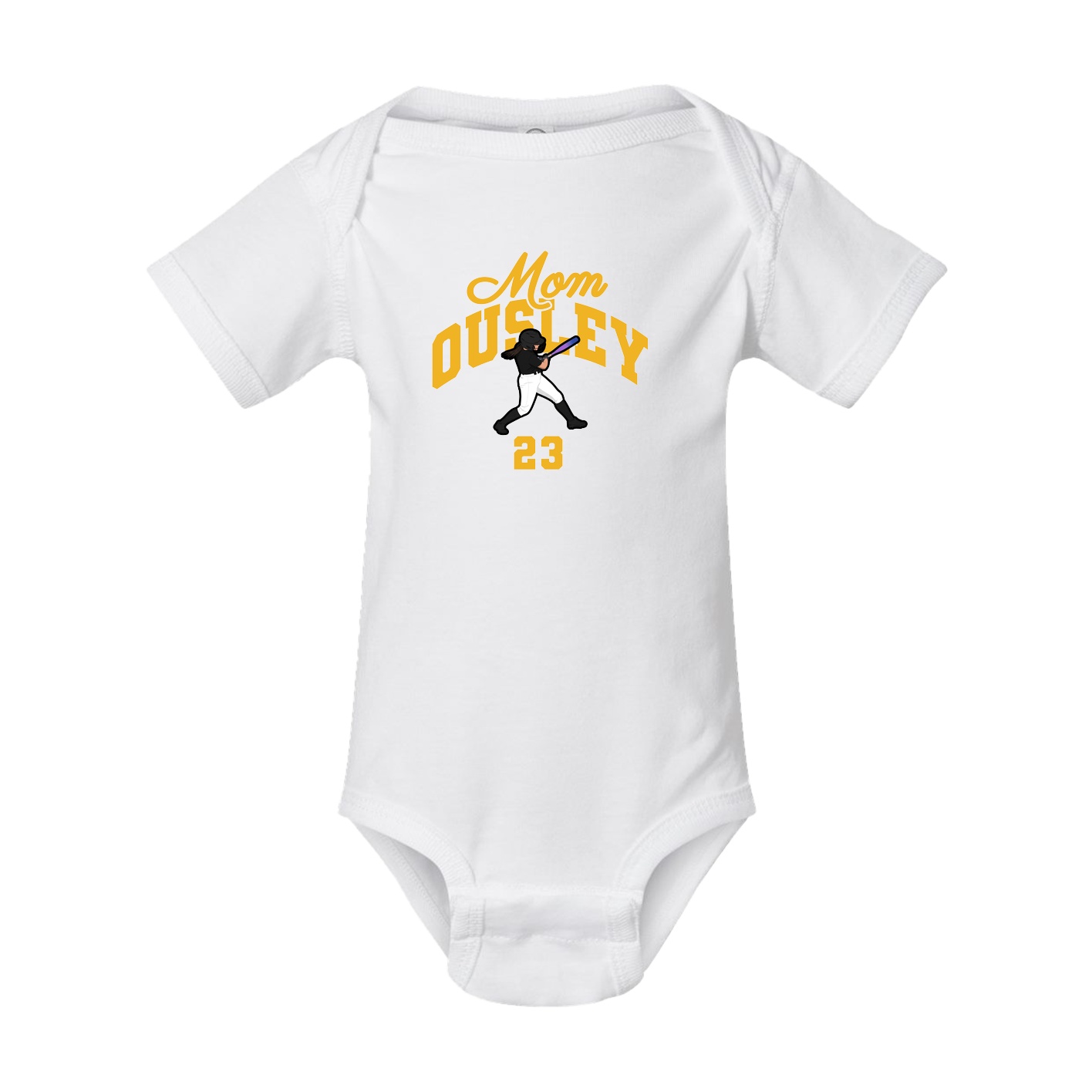 Baby Onesie — Mothers Day Arch in White