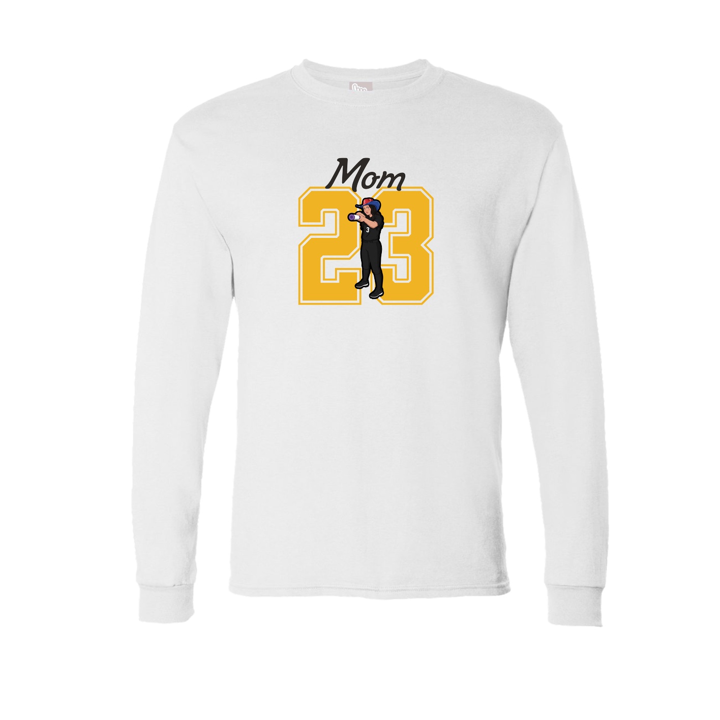 Long Sleeve Tee — Mothers Day Shirsey in White