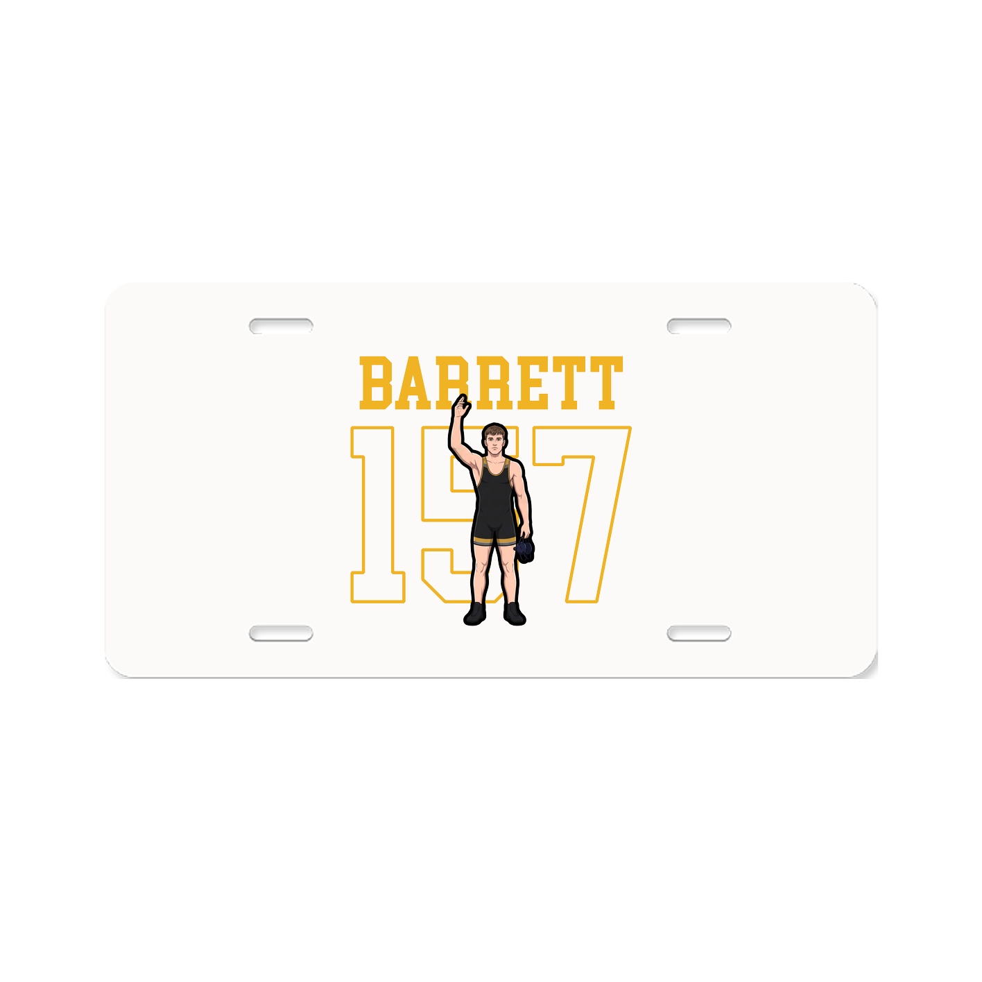 License Plate — Shirsey in Classic