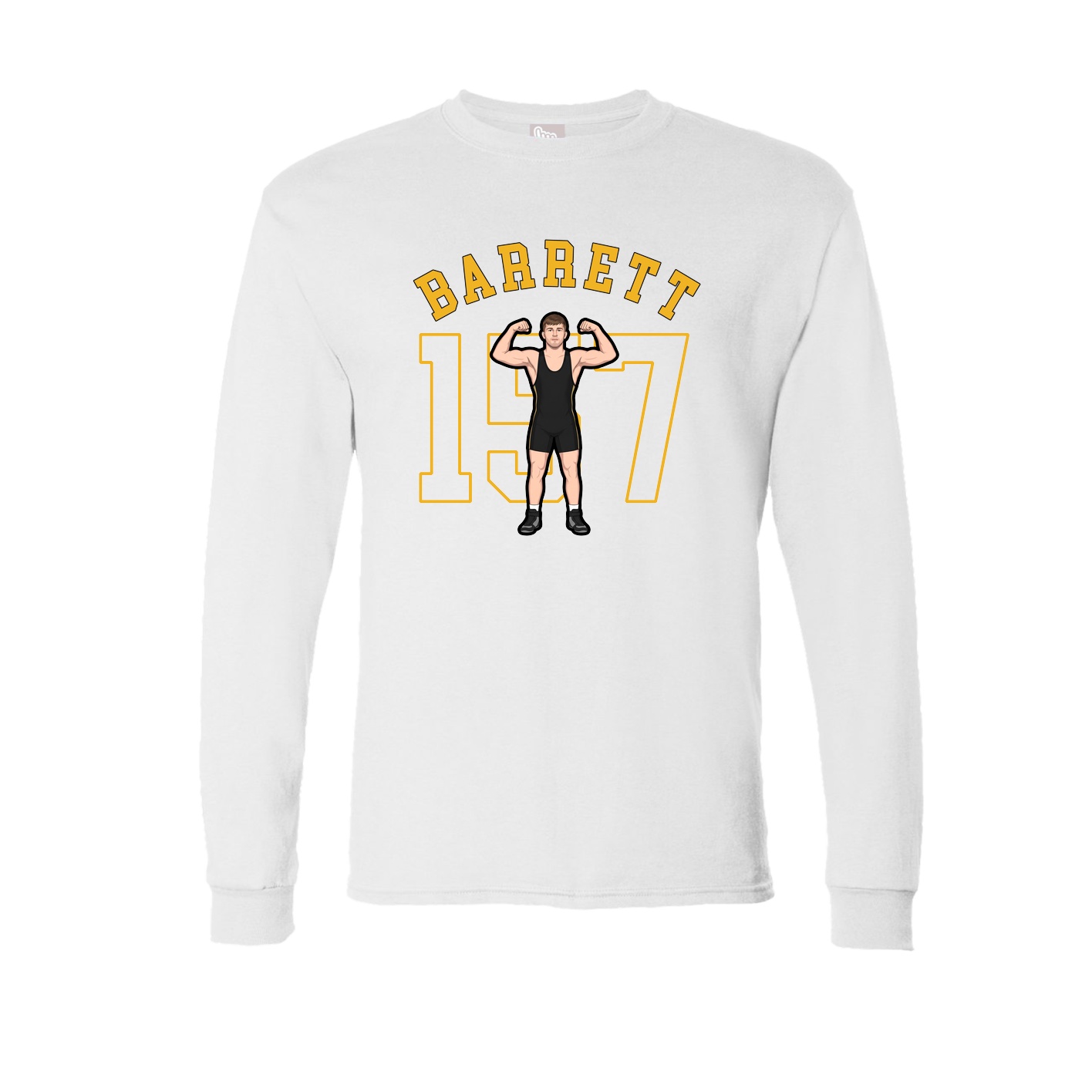Long Sleeve Tee — Shirsey Arch in White