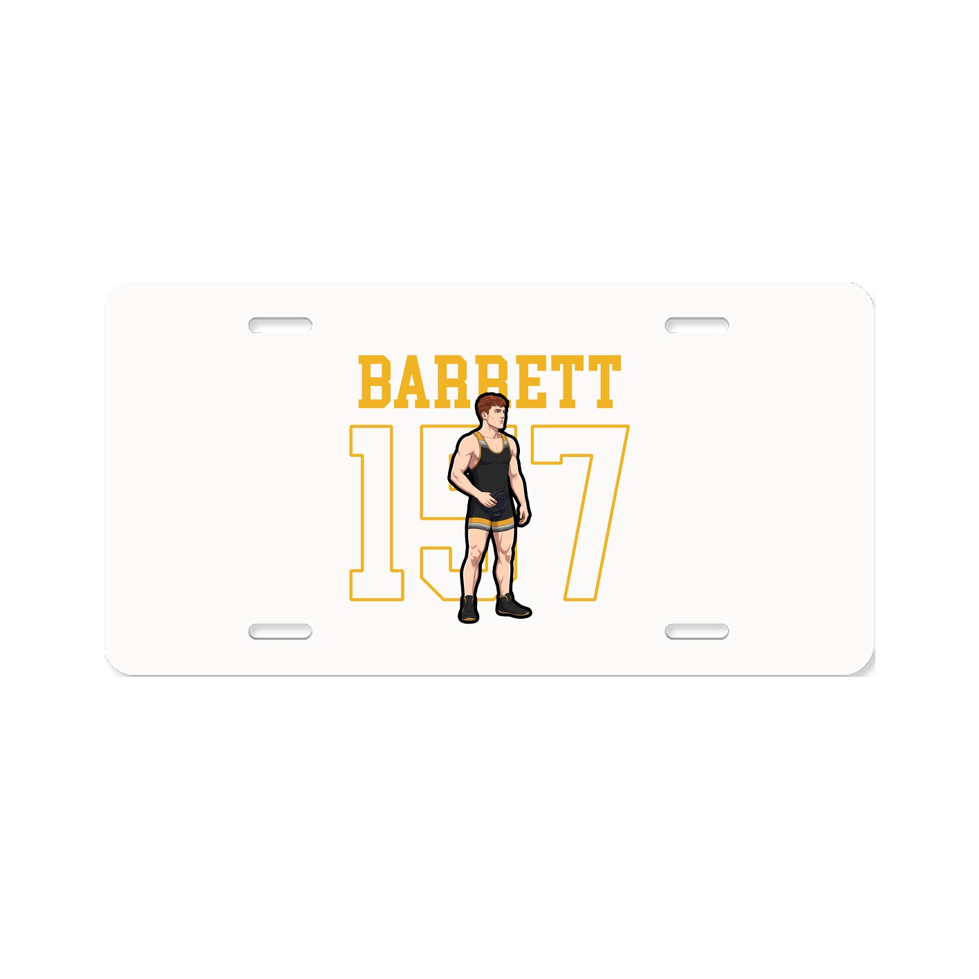 License Plate — Shirsey in Classic