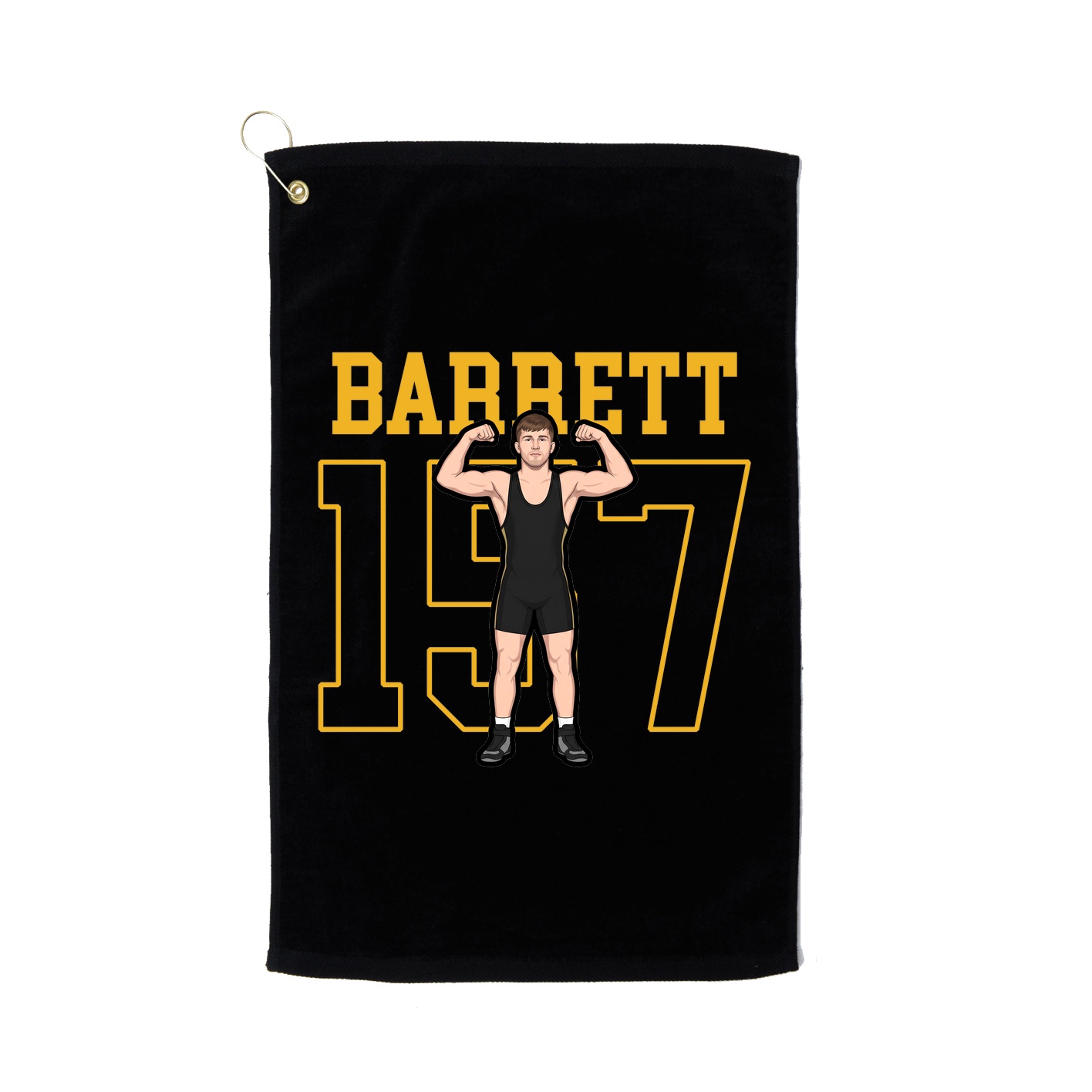Golf Towel — Shirsey in Black