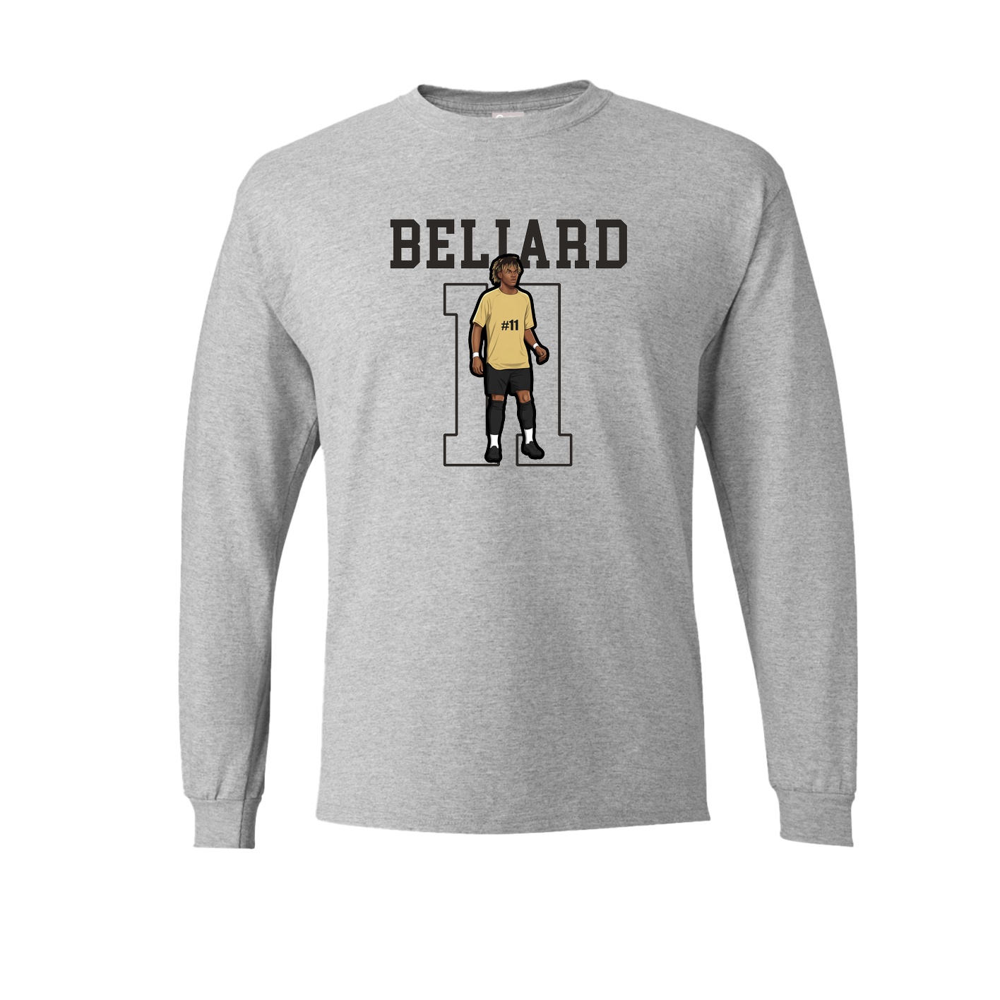 Long Sleeve Tee — Shirsey in Grey