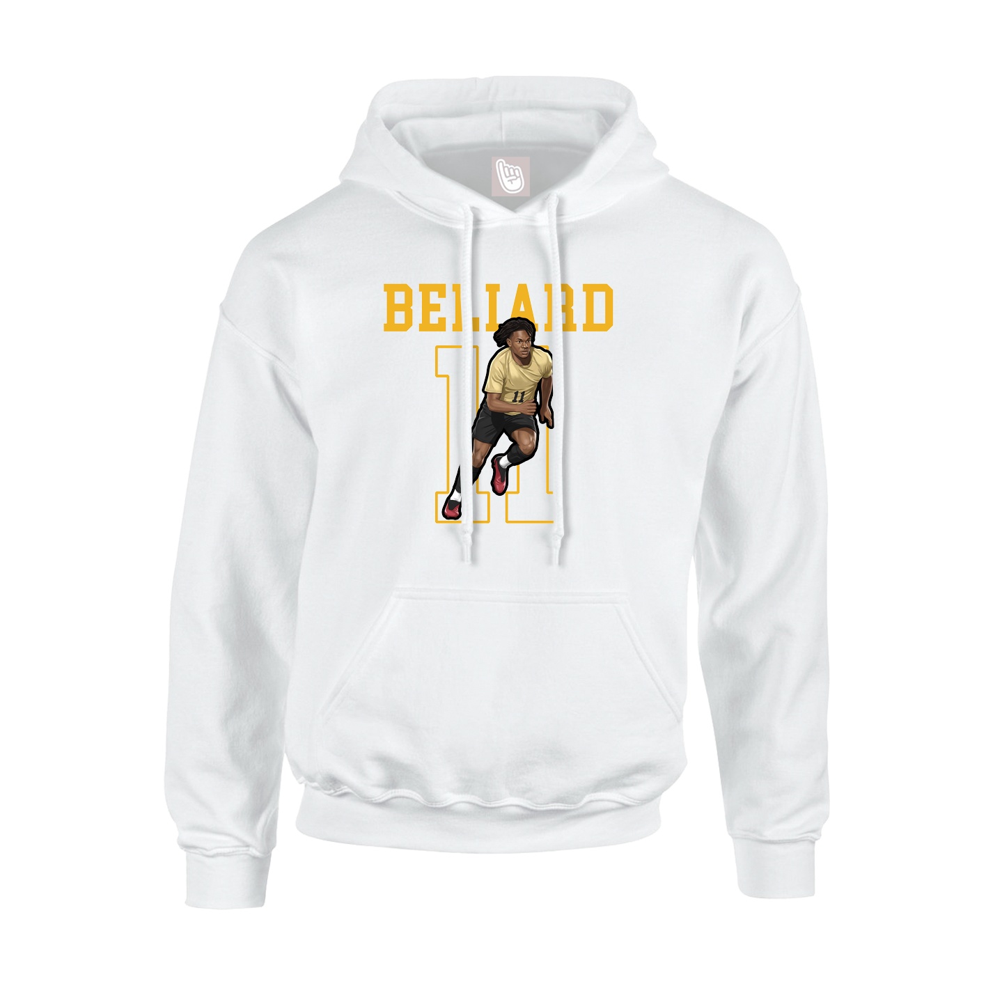 Youth Hoodie — Shirsey in White