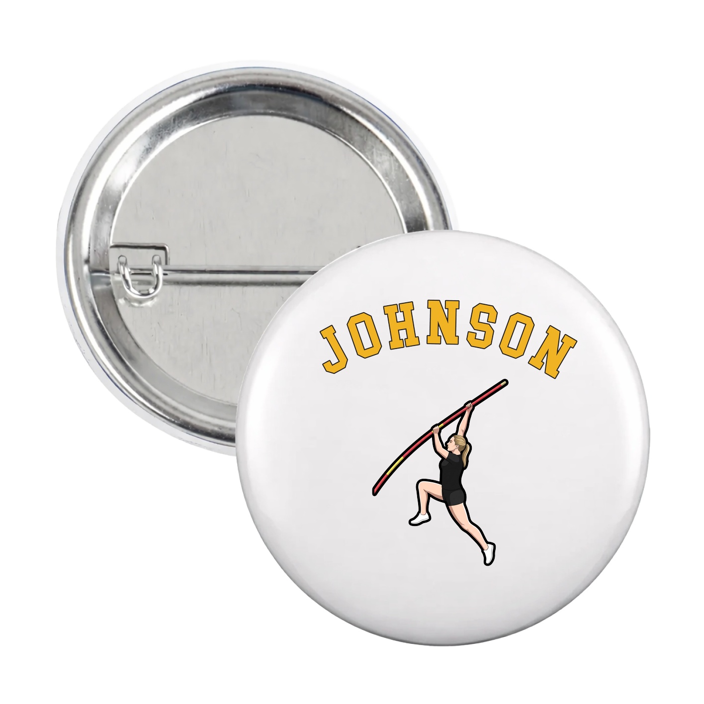 Game Day Button — Shirsey Arch in White