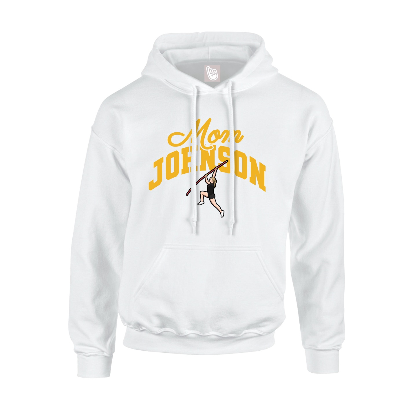 Hoodie — Mothers Day Arch in White