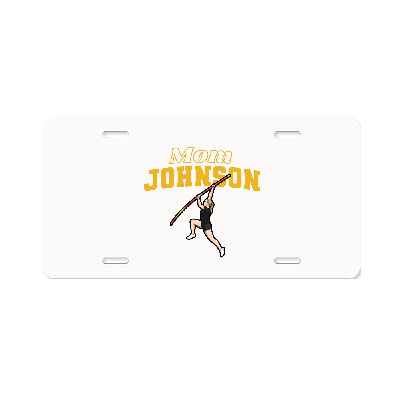 License Plate — Mothers Day Block in Classic
