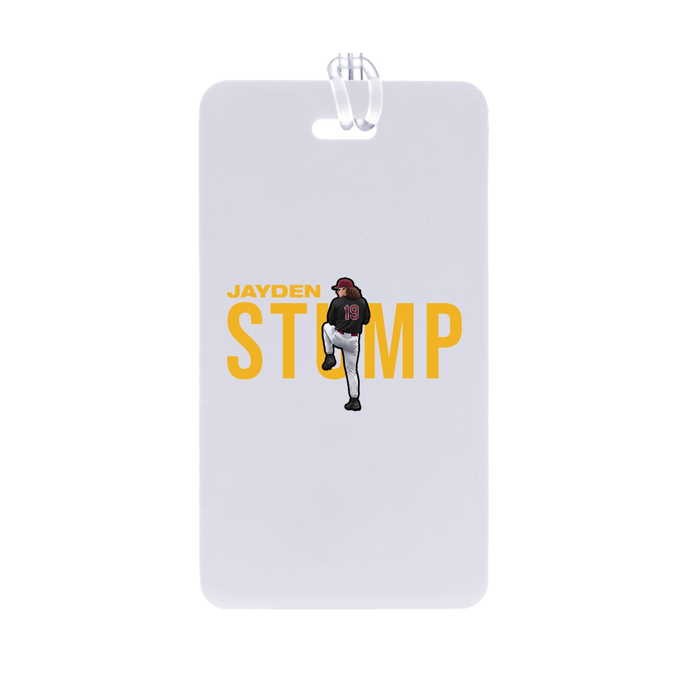 Bag Tag — Player Name in Classic