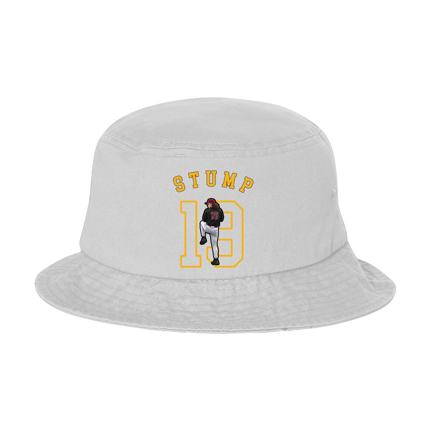 Bucket Cap — Shirsey Arch in White