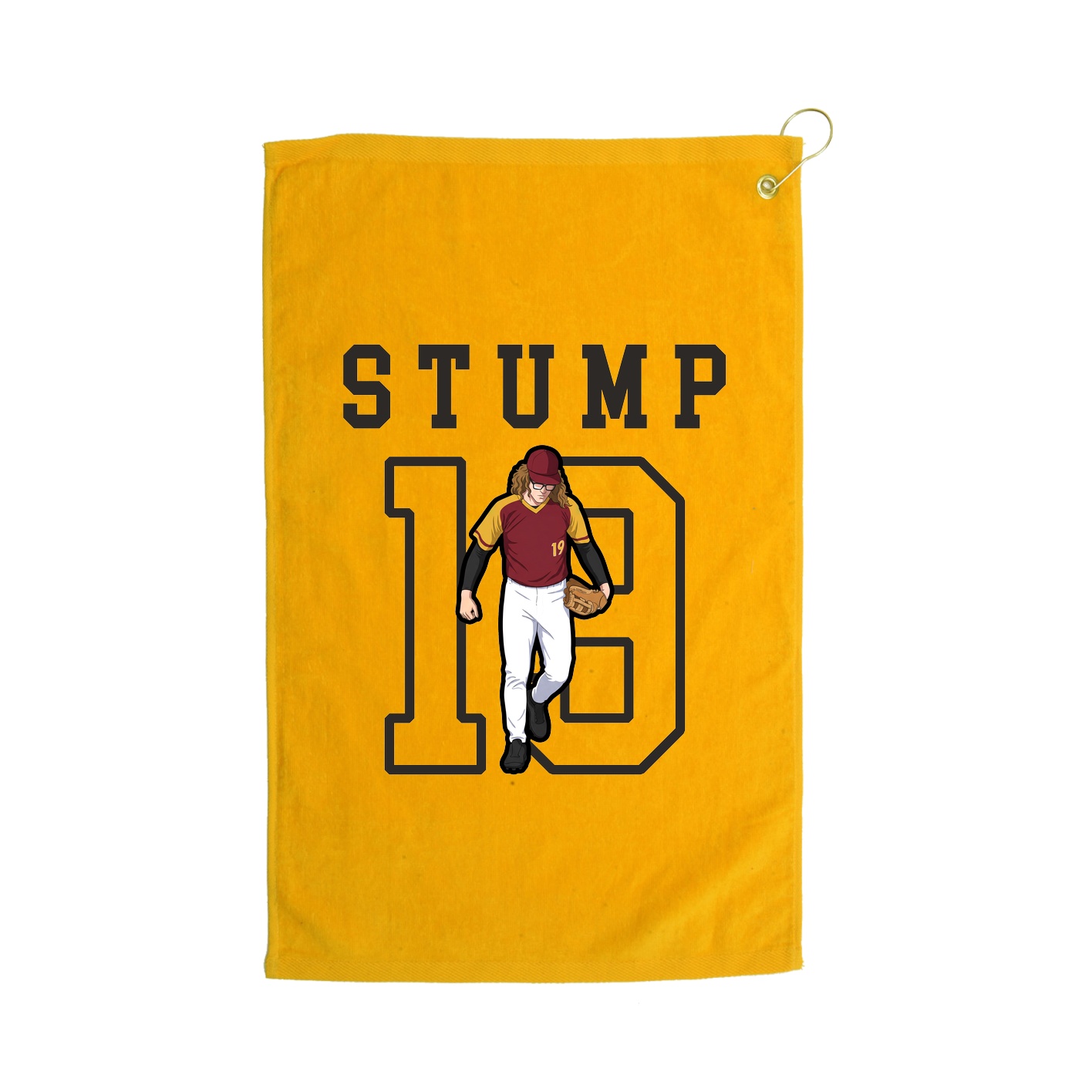 Golf Towel — Shirsey in Gold