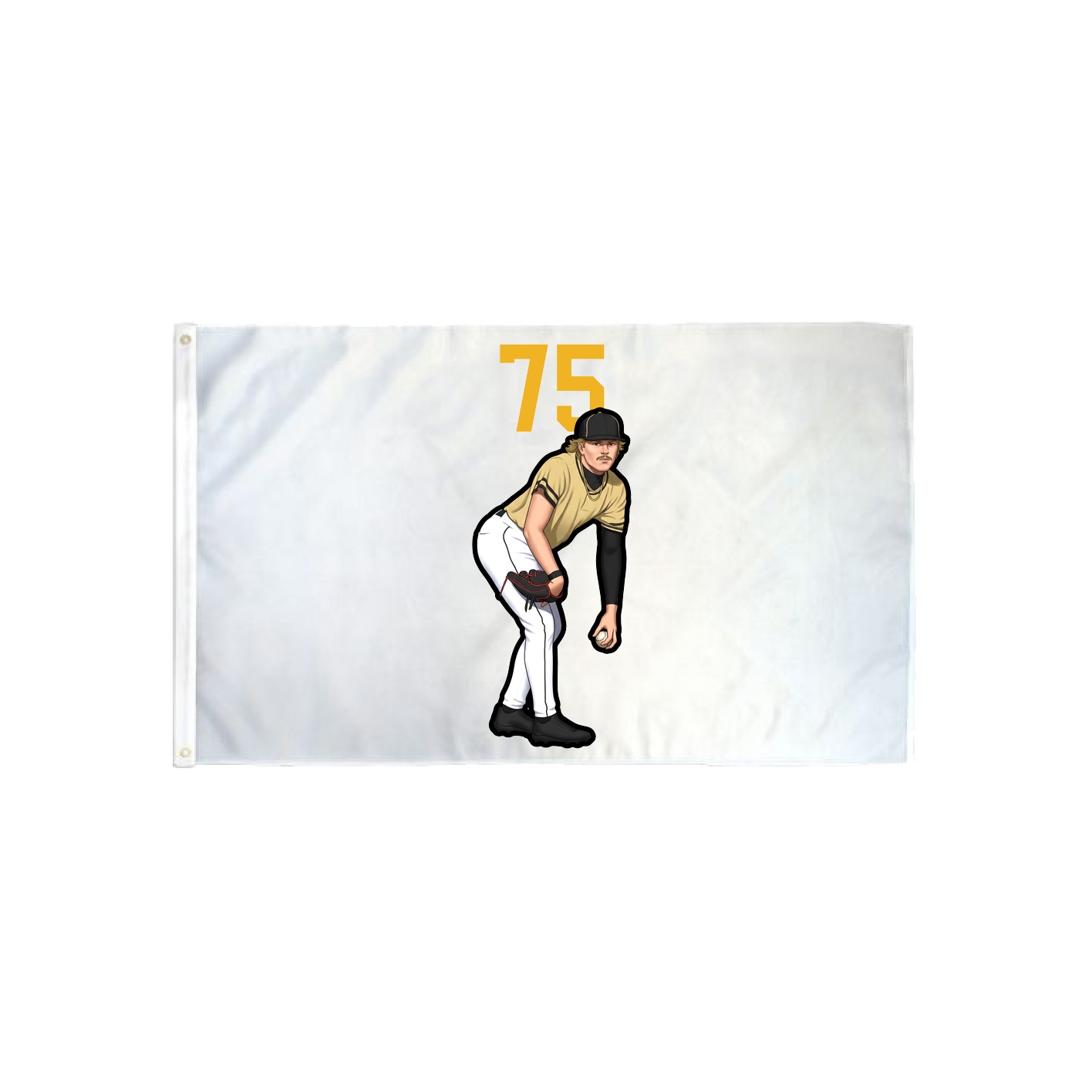 3x5 Flag — Number Top in Classic