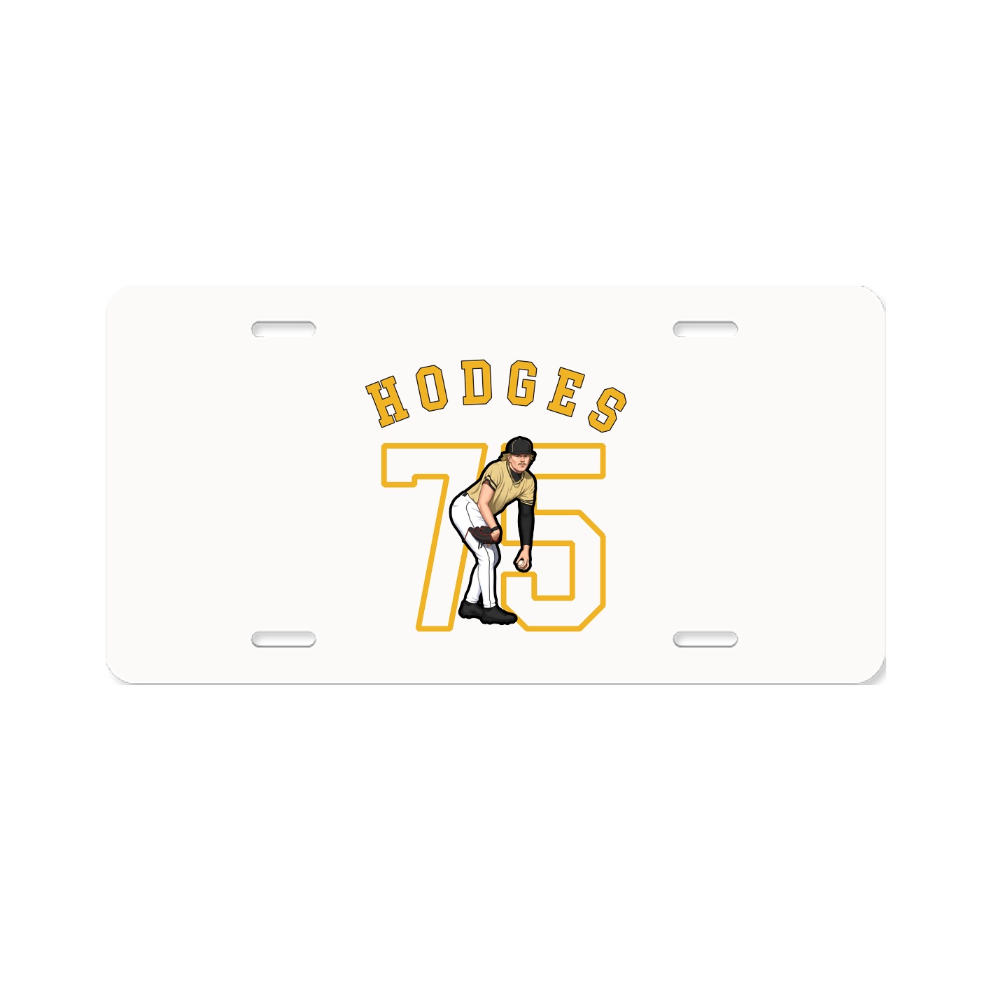 License Plate — Shirsey Arch in Classic