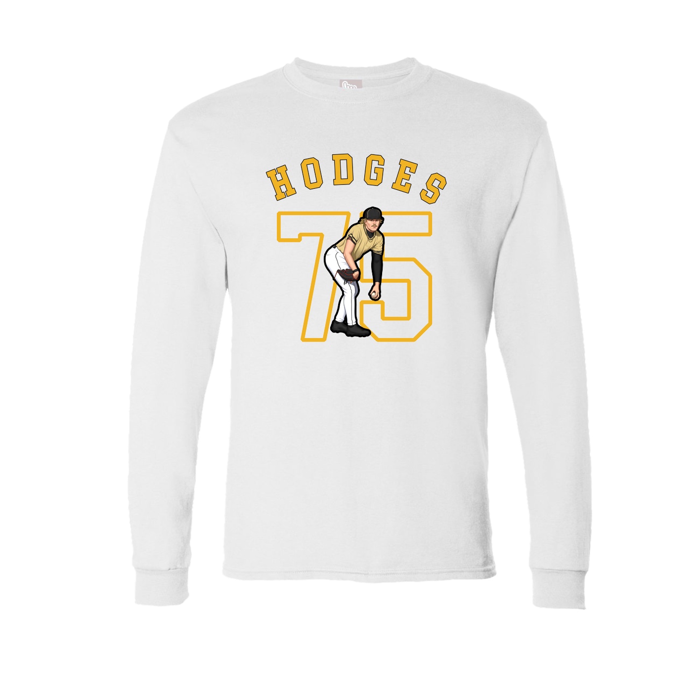 Long Sleeve Tee — Shirsey Arch in White