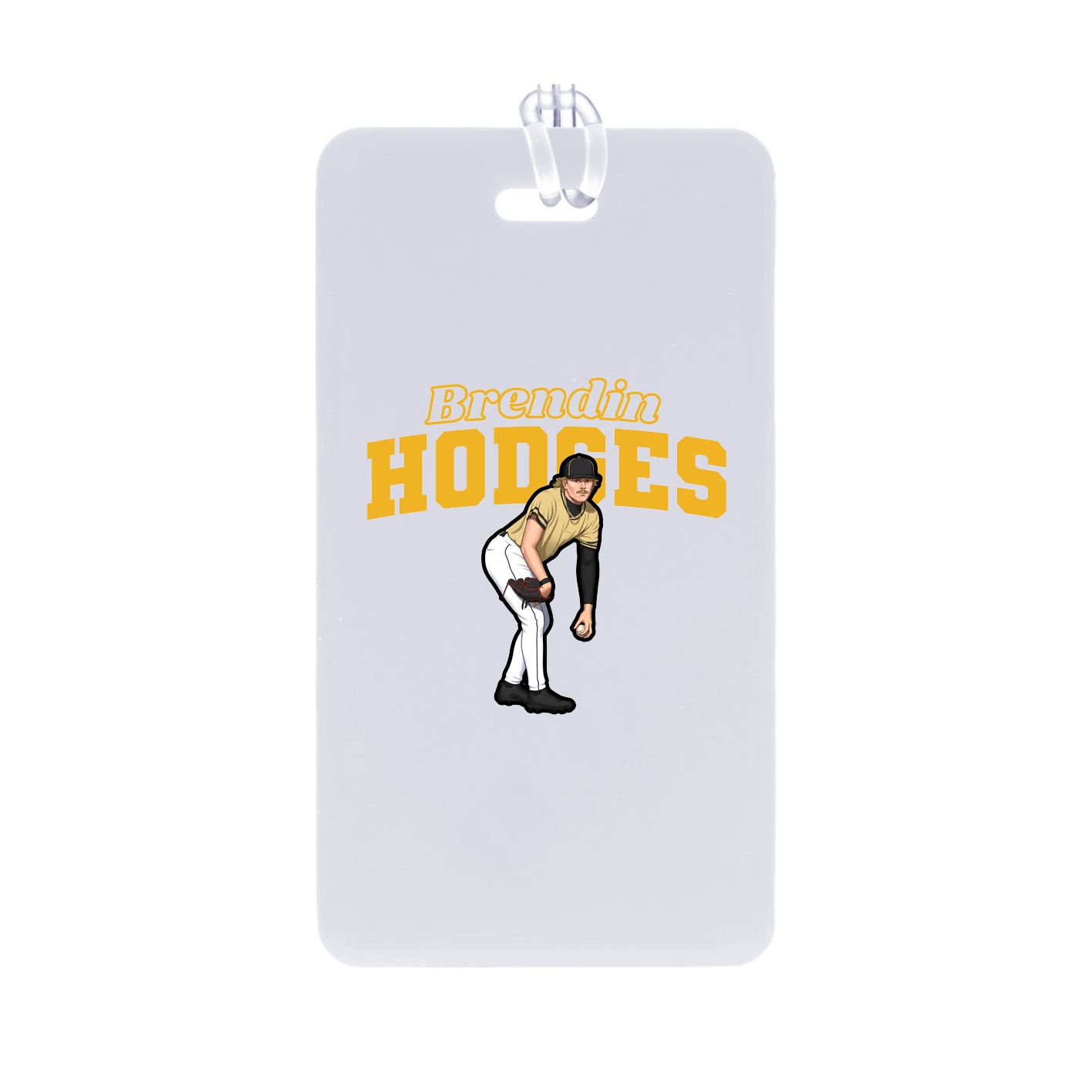 Bag Tag — Name Arch in Classic