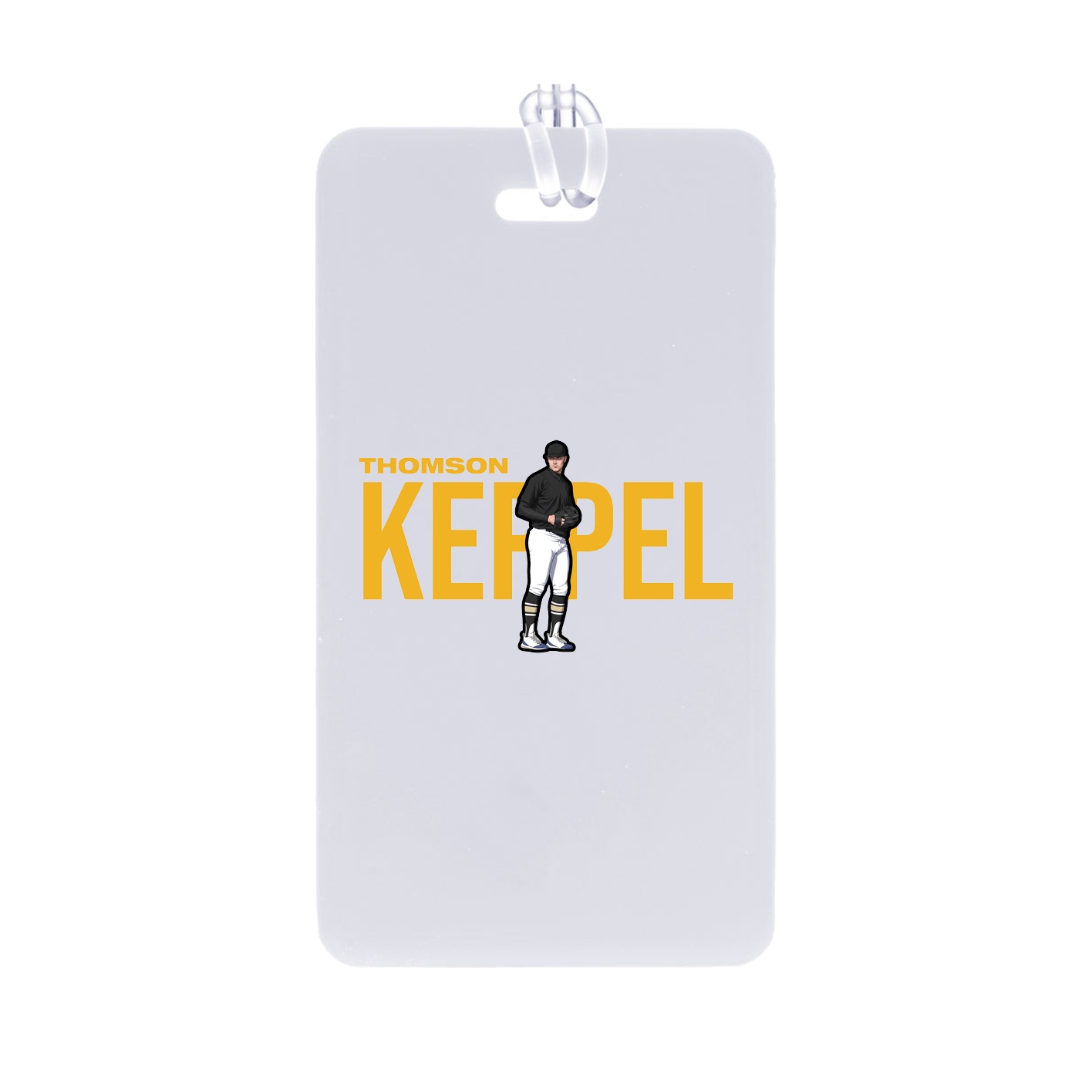 Bag Tag — Player Name in Classic