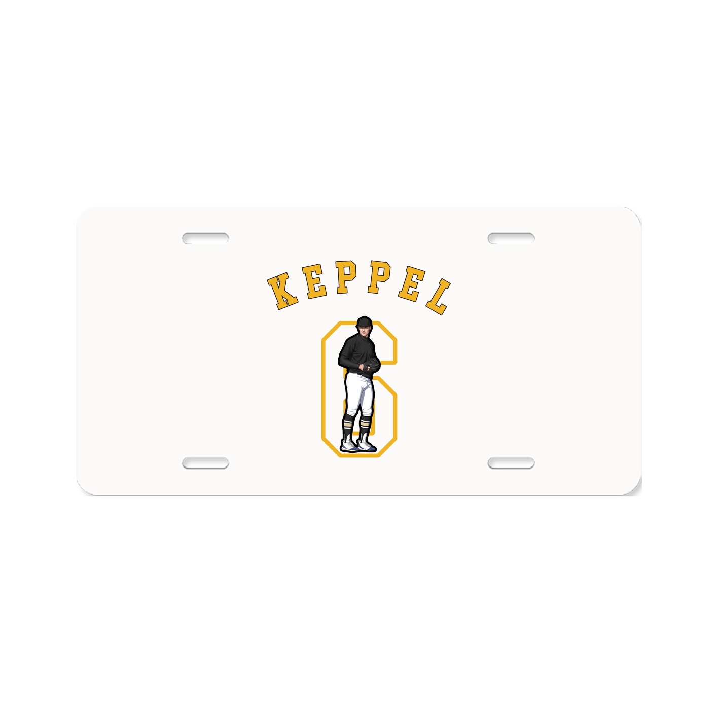 License Plate — Shirsey Arch in Classic
