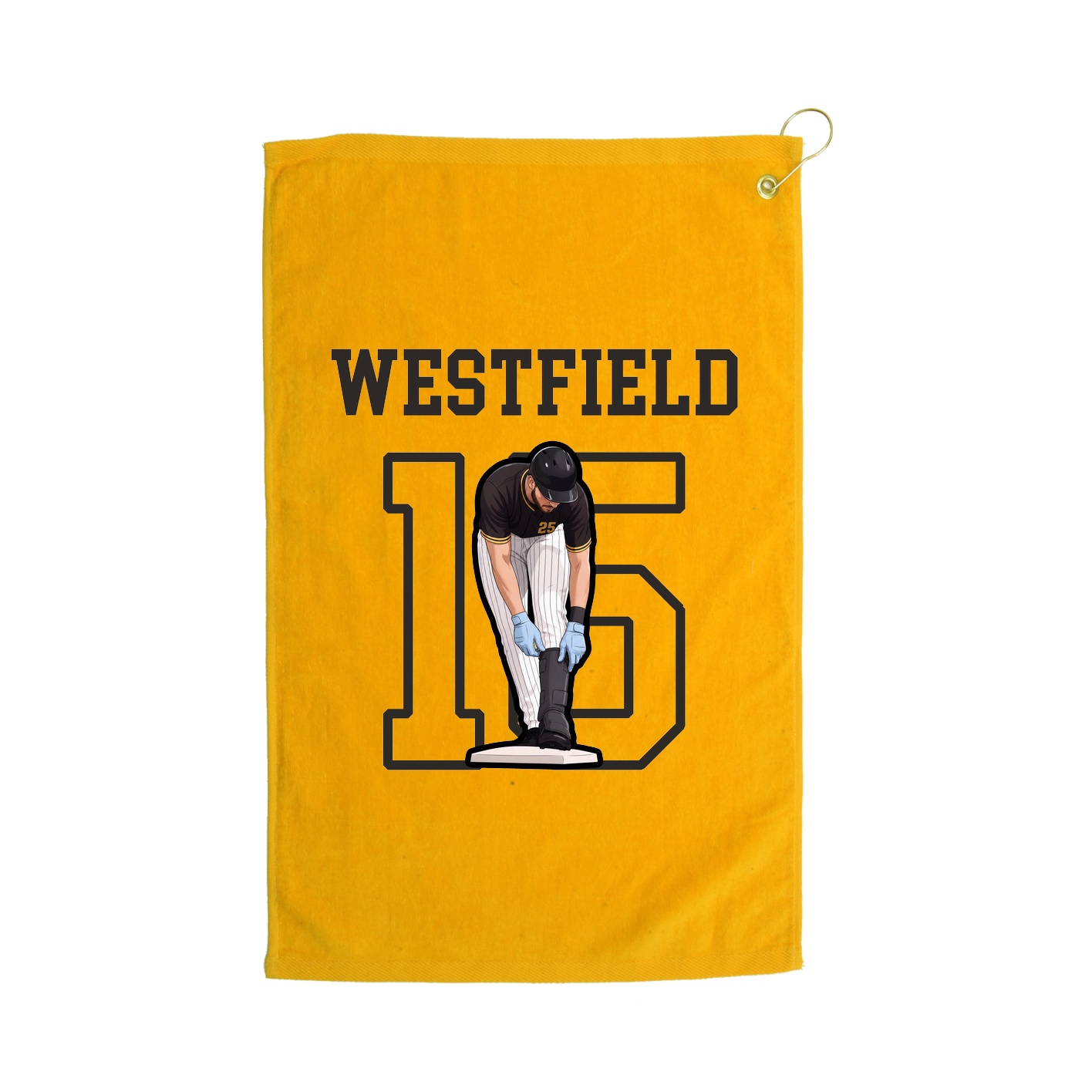 Golf Towel — Shirsey in Gold