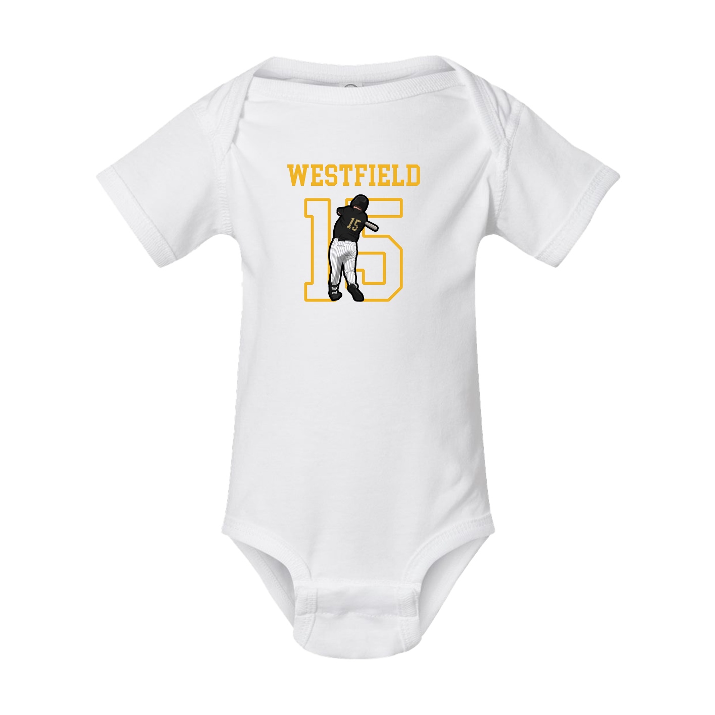 Baby Onesie — Shirsey in White