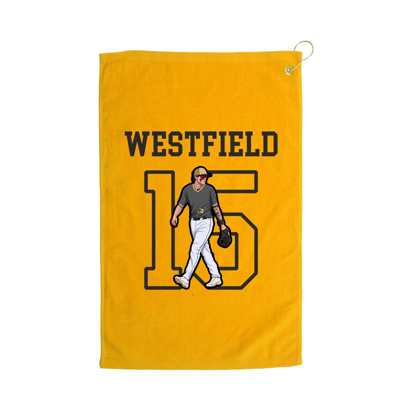 Golf Towel — Shirsey in Gold