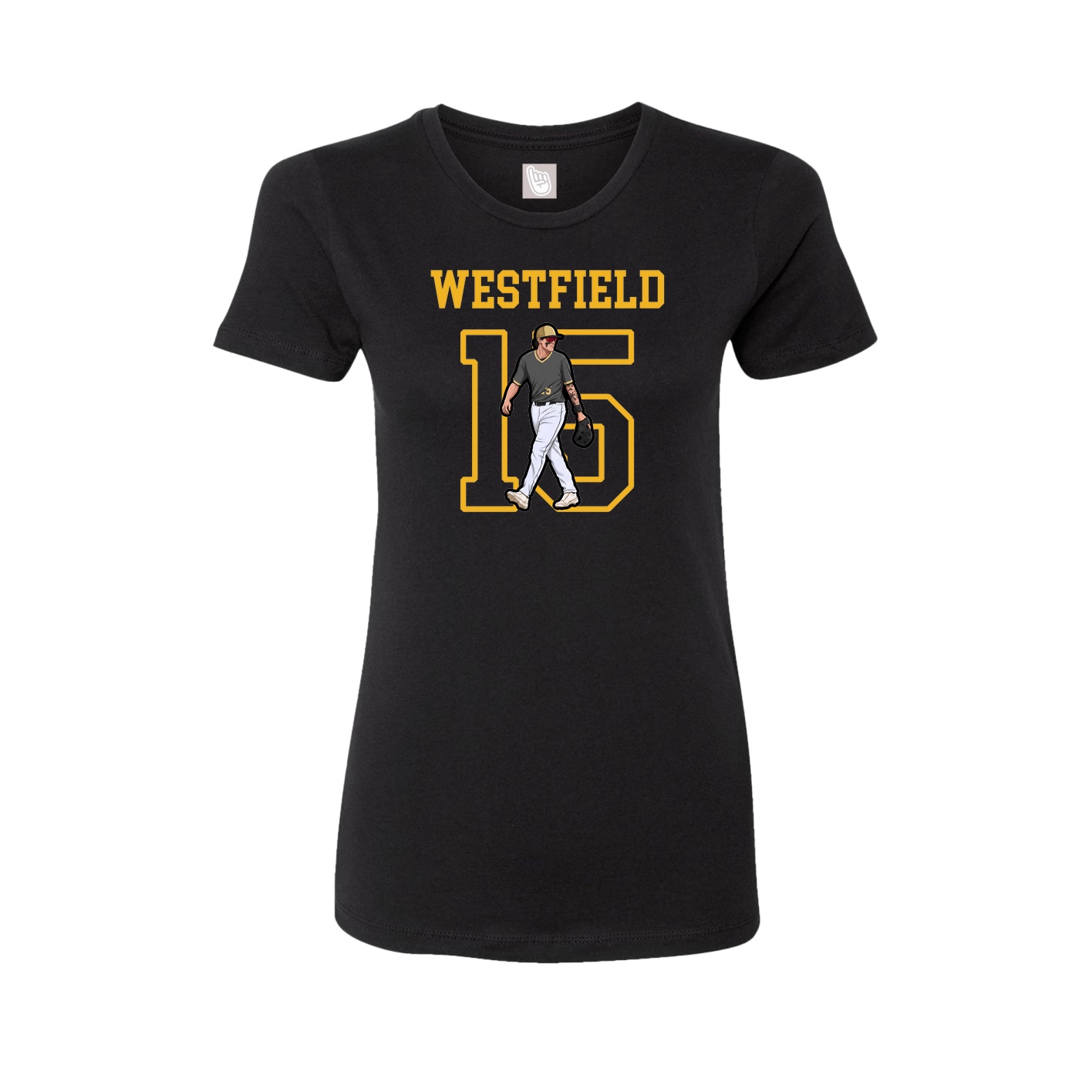 Fitted Women's Tee — Shirsey in Black