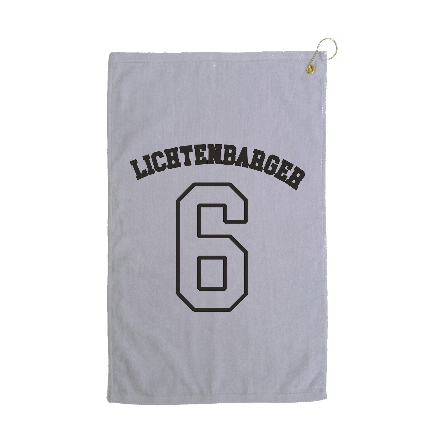 Golf Towel — Shirsey Arch in Grey
