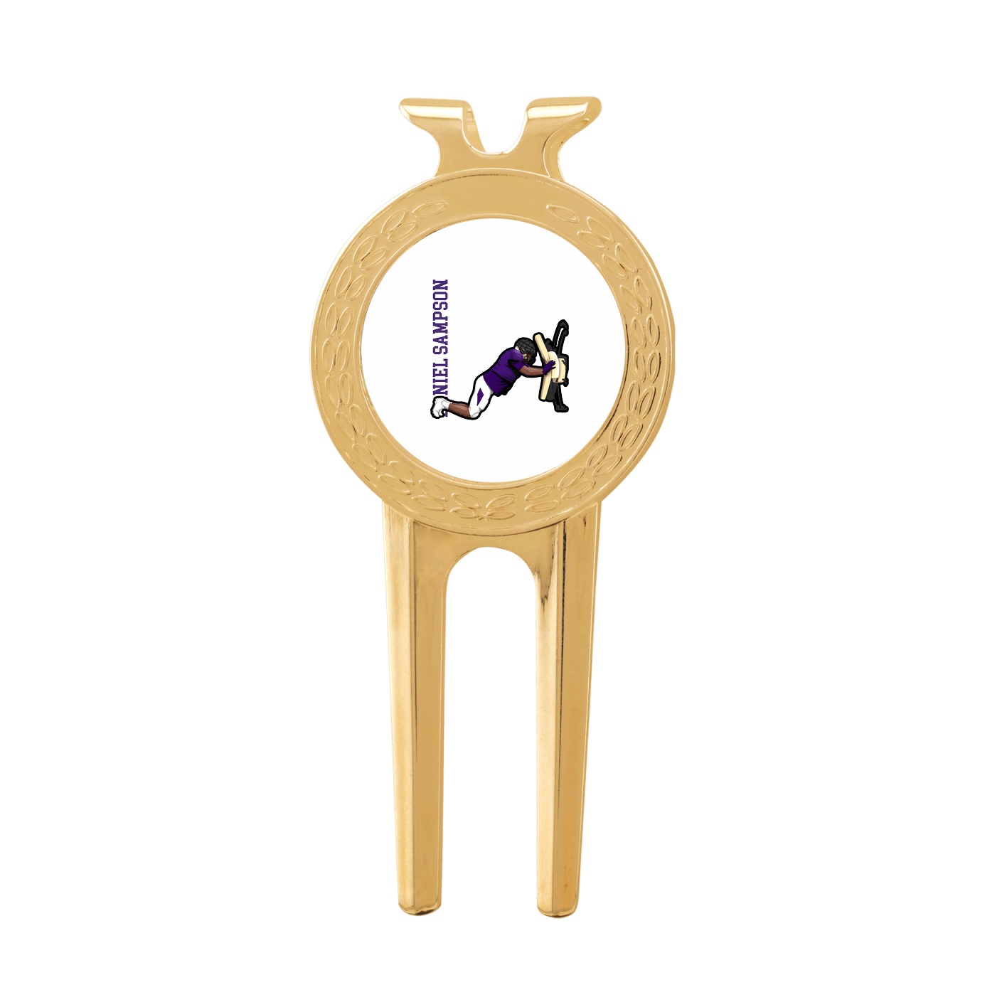 Divot Tool with Ball Marker — Name Vertical in Classic