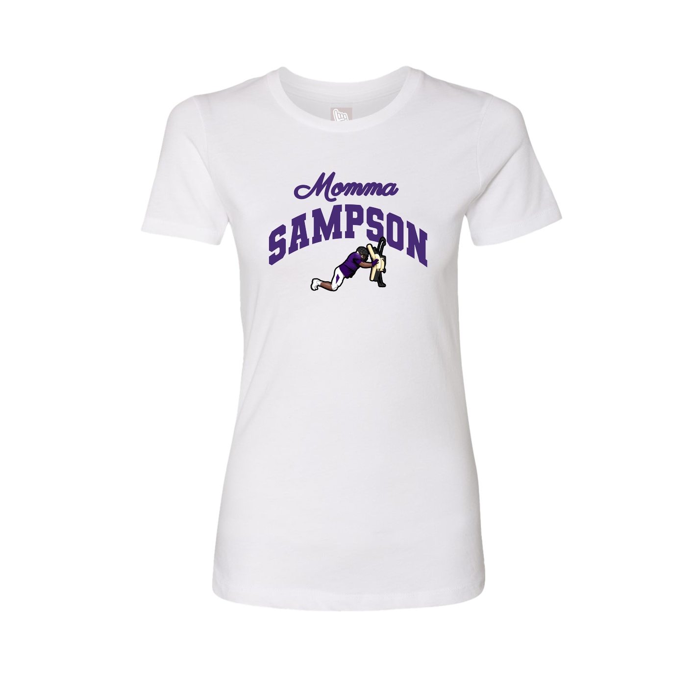 Womens Tee — Mothers Day Arch in White