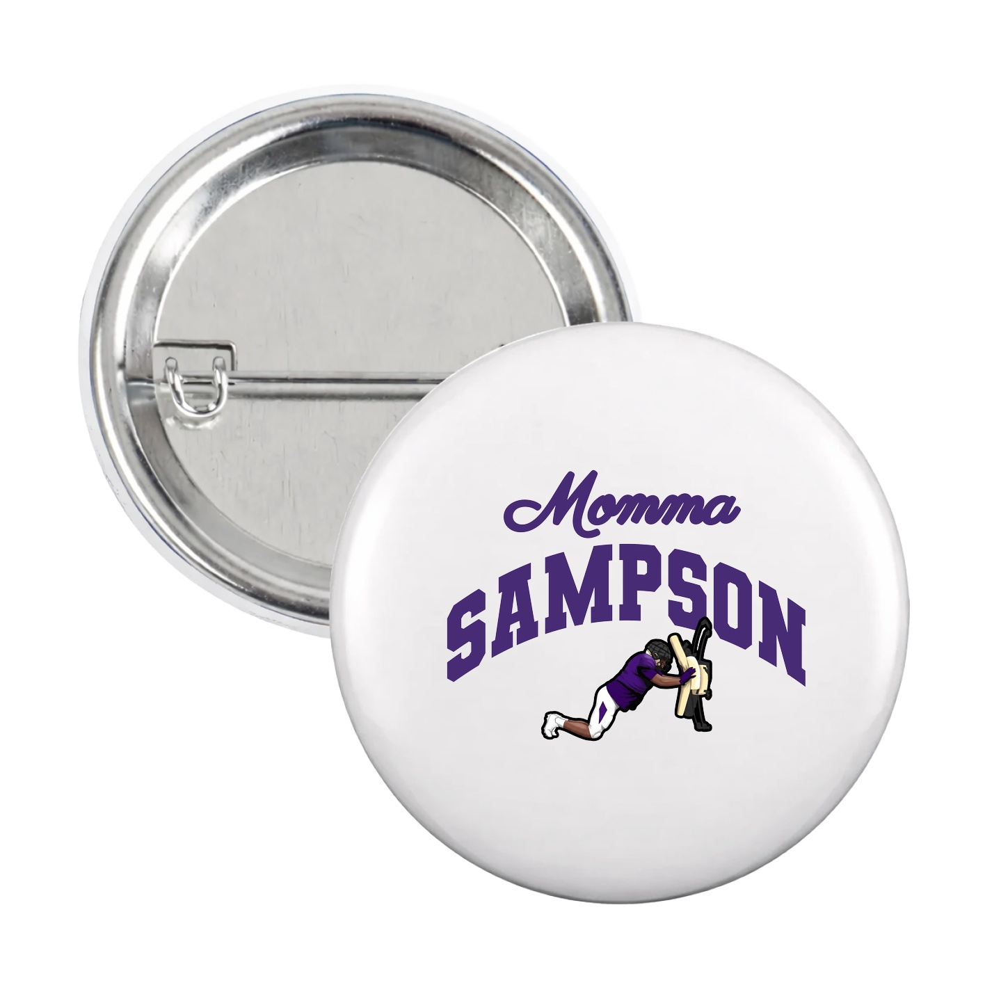 Game Day Button — Mothers Day Arch in White