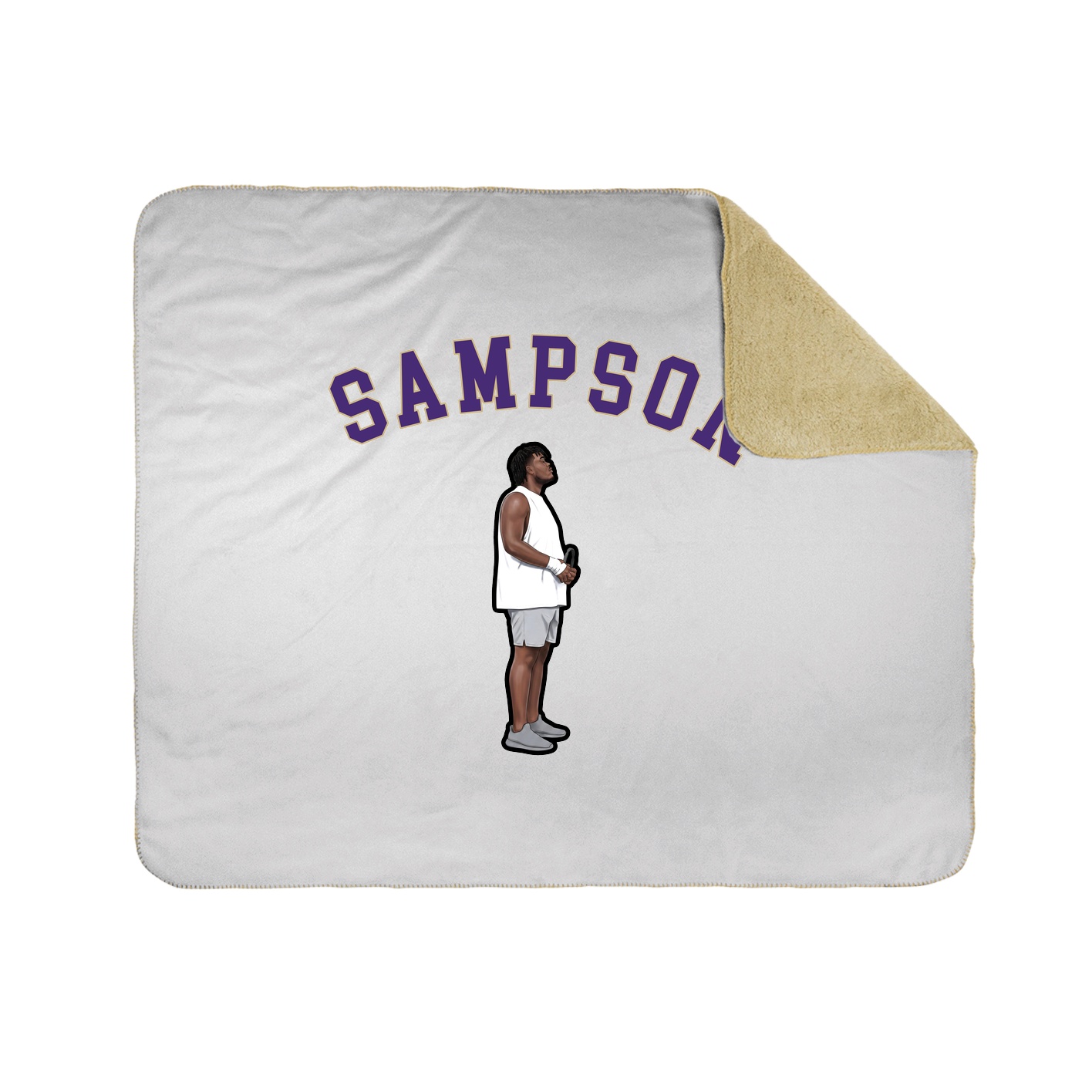 Throw Blanket — Shirsey Arch in White