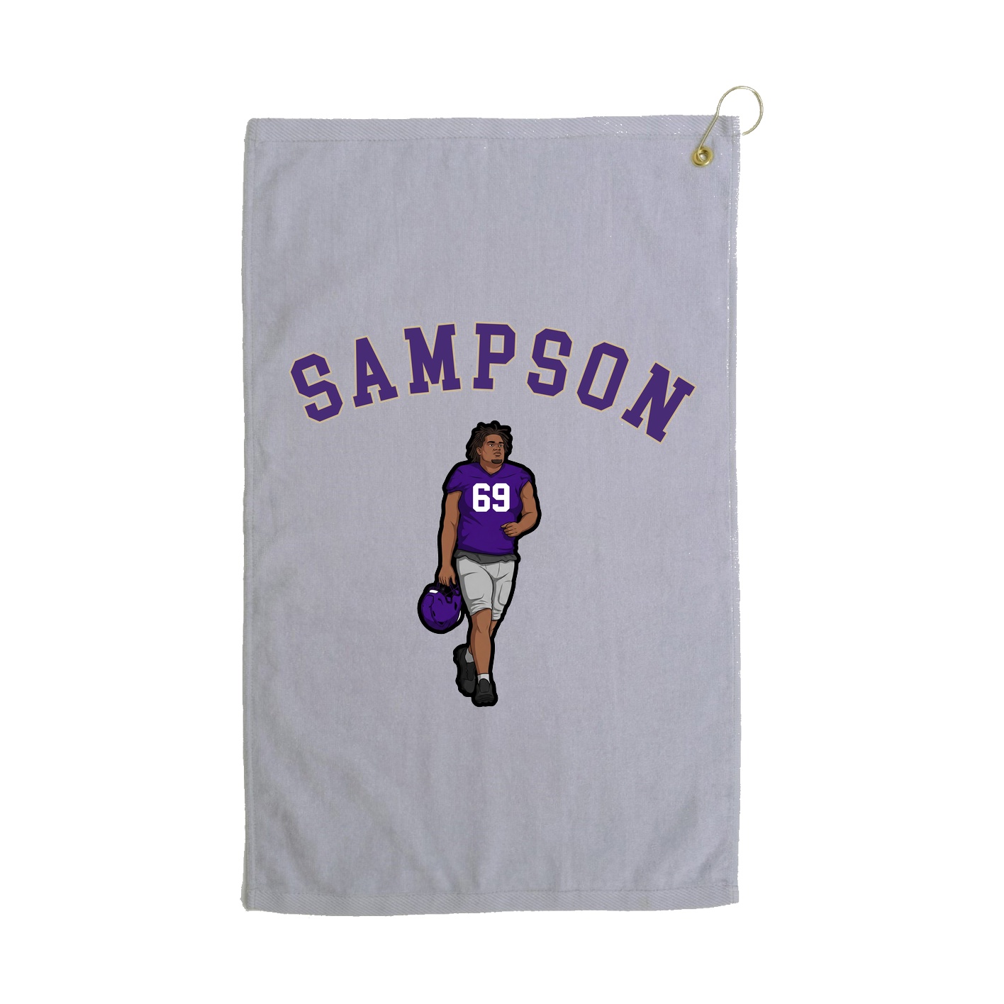 Golf Towel — Shirsey Arch in Grey