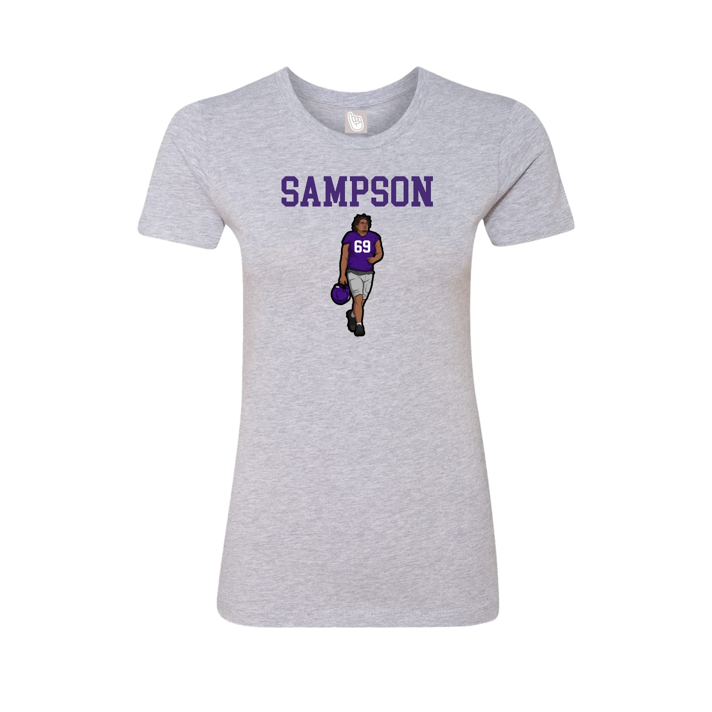 Womens Tee — Shirsey in Grey