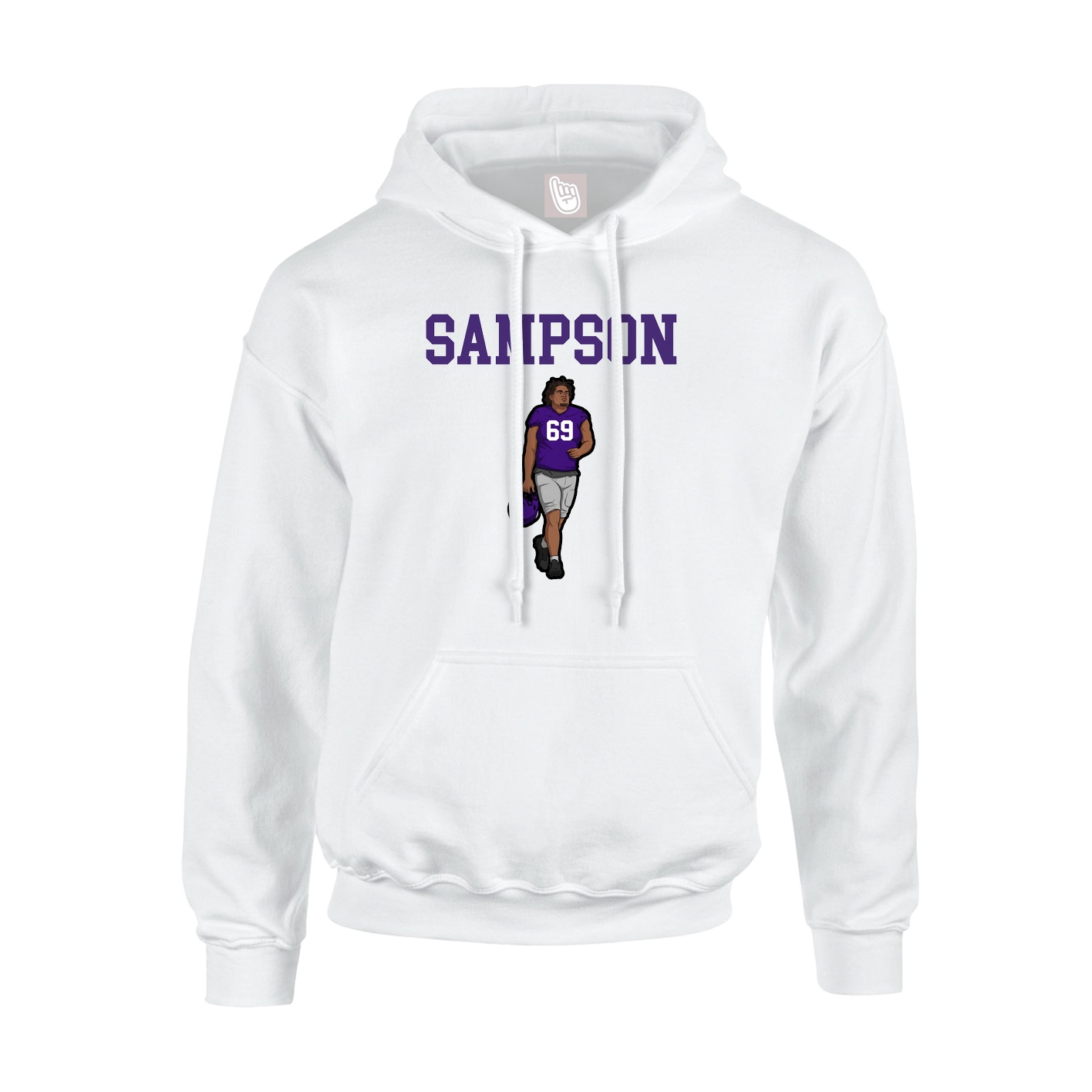 Youth Hoodie — Shirsey in White