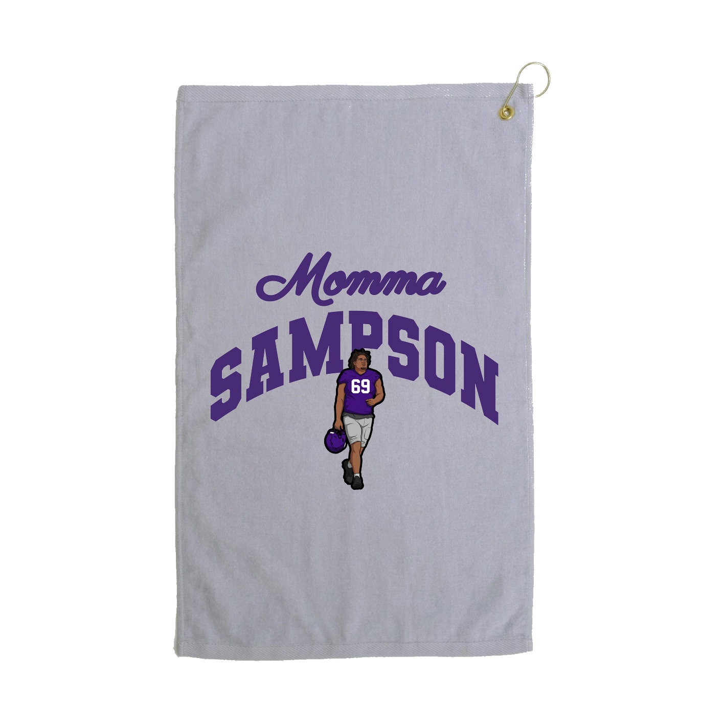 Golf Towel — Mothers Day Arch in Grey