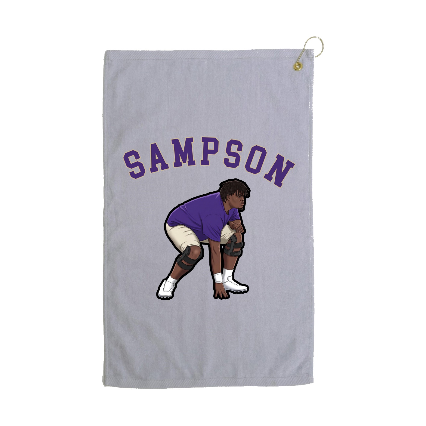 Golf Towel — Shirsey Arch in Grey