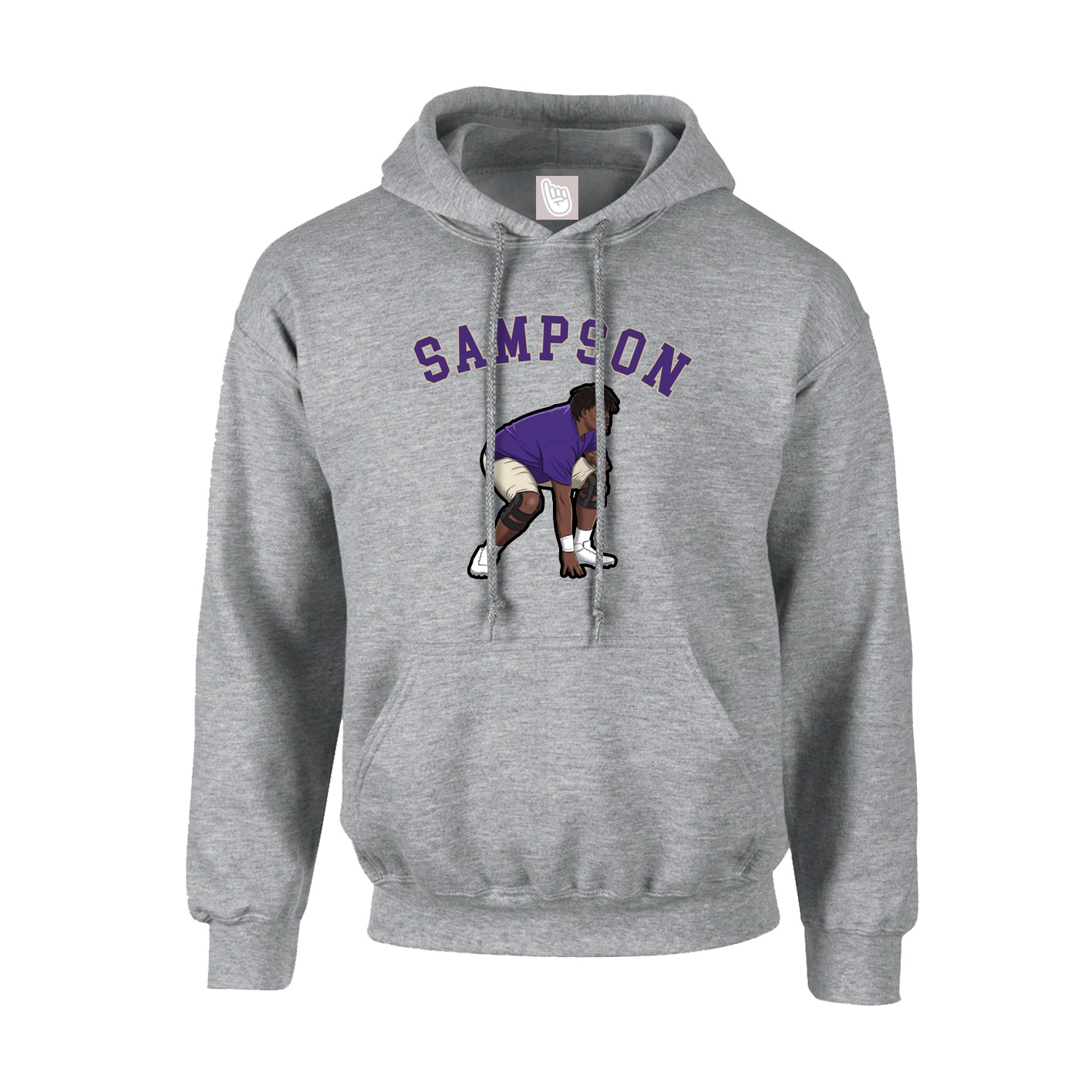 Hoodie — Shirsey Arch in Grey