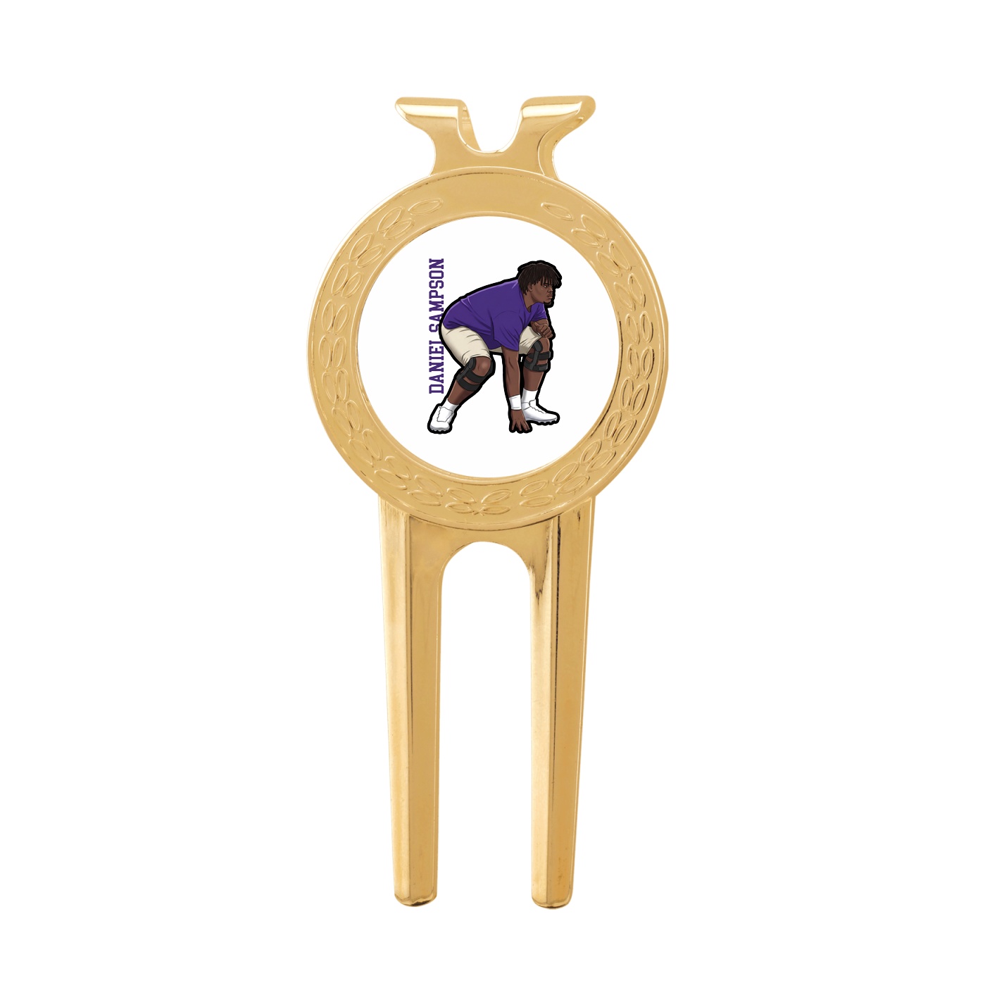 Divot Tool with Ball Marker — Name Vertical in Classic