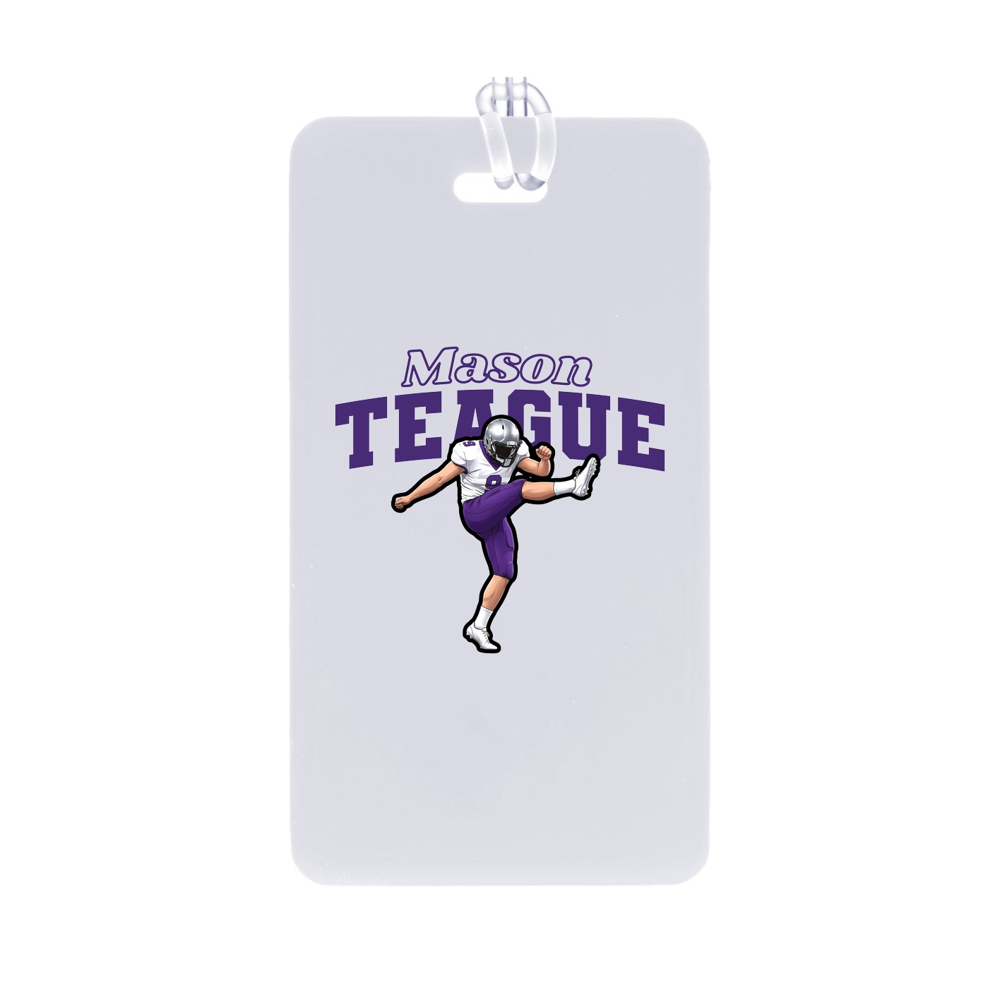 Bag Tag — Name Arch in Classic