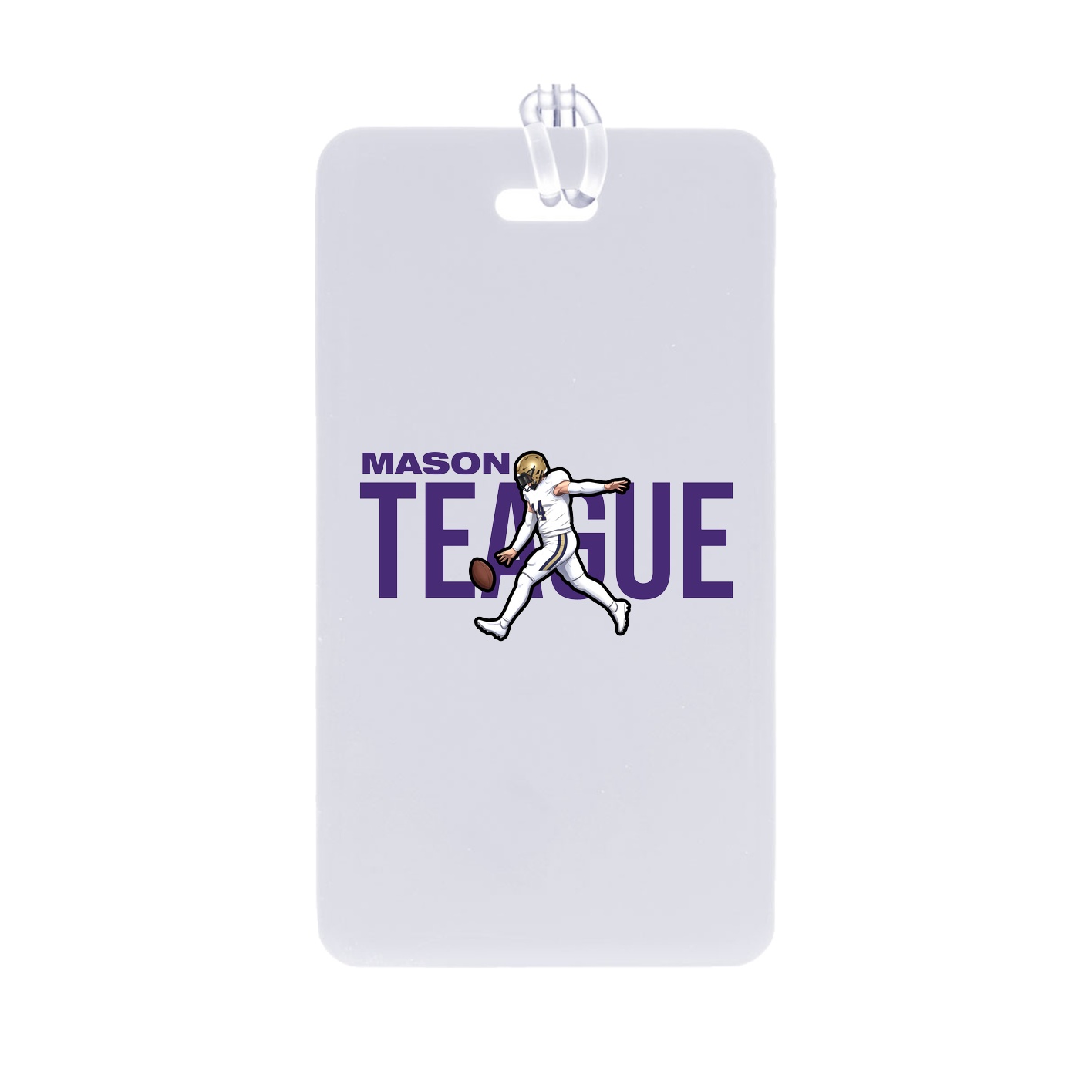 Bag Tag — Player Name in Classic