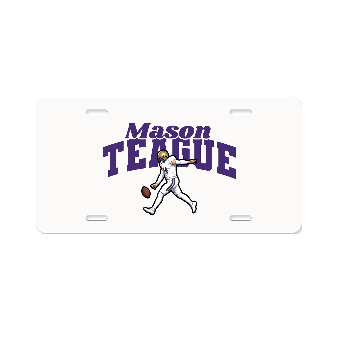 License Plate — Signature Arch in Classic