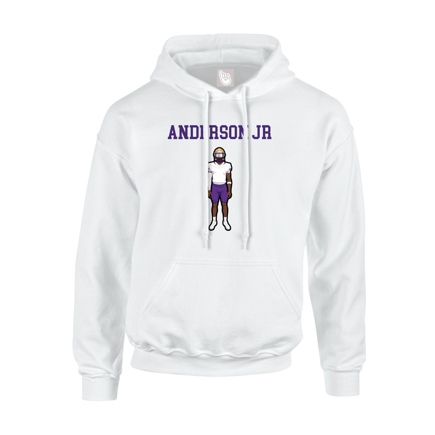 Youth Hoodie — Shirsey in White