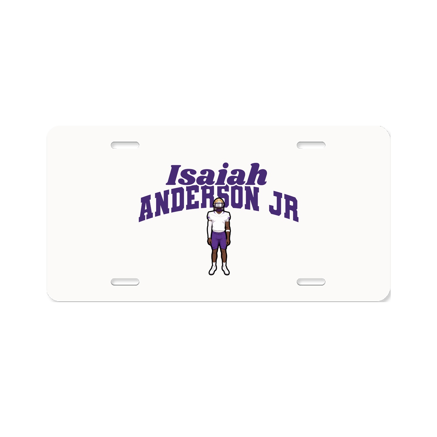 License Plate — Signature Arch in Classic