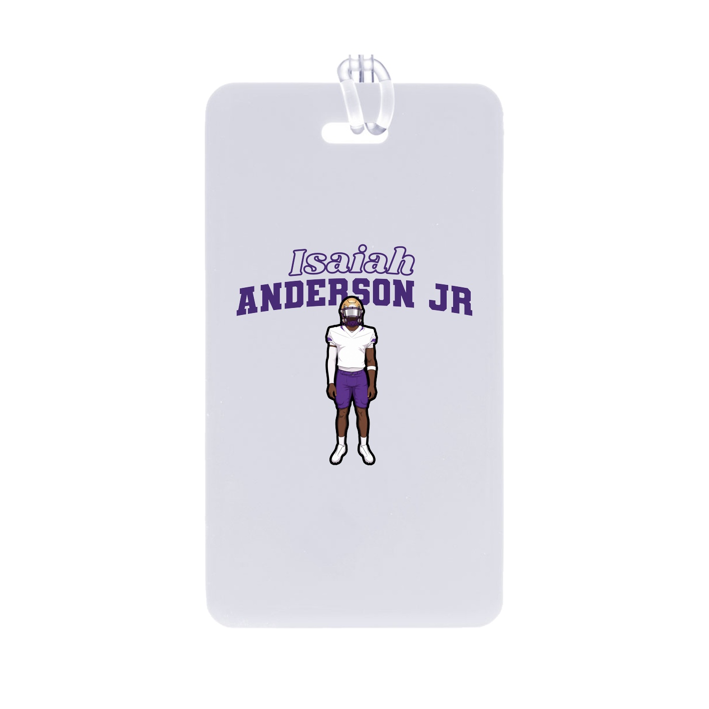 Bag Tag — Name Arch in Classic