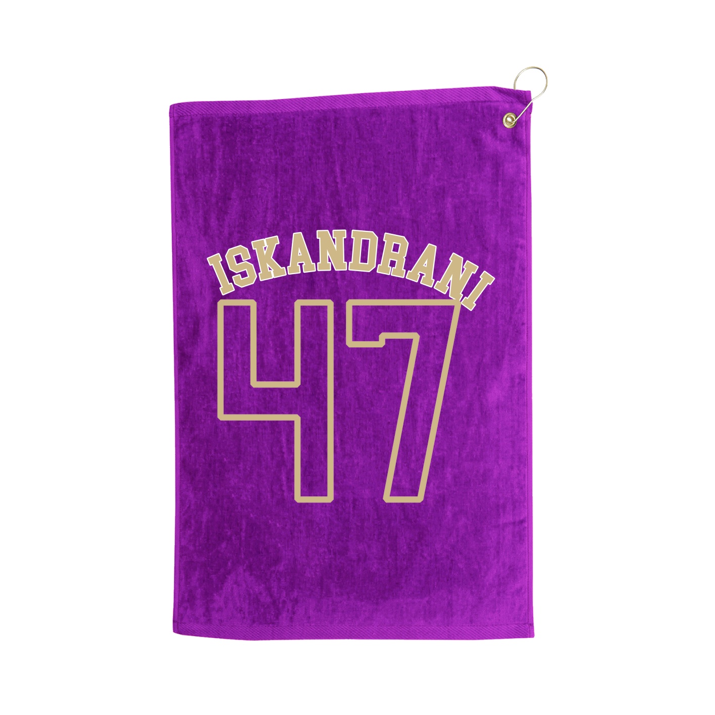 Golf Towel — Shirsey Arch in Purple