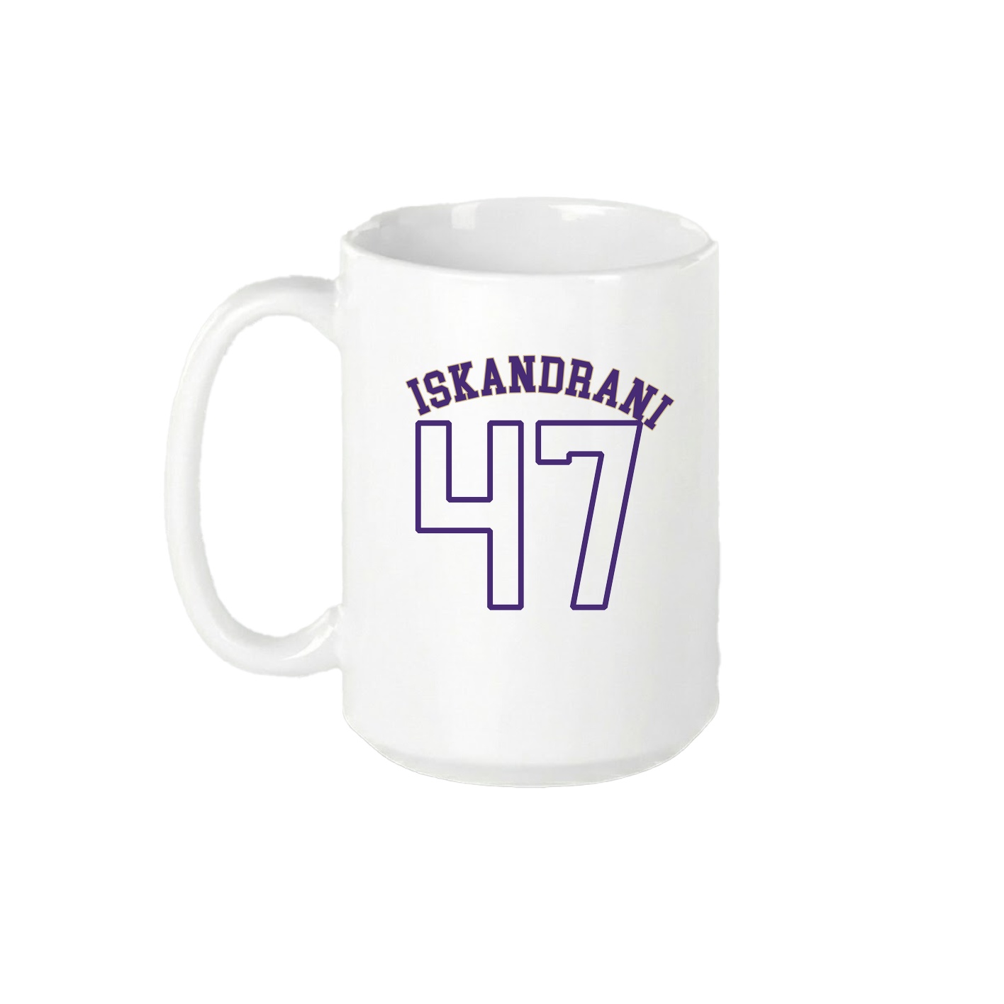 15oz Coffee Mug — Shirsey Arch in White