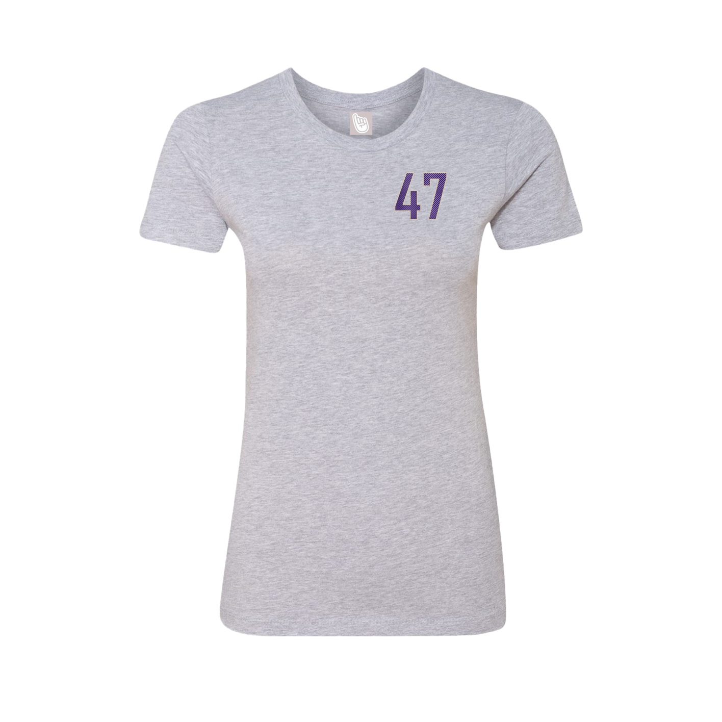 Womens Tee — Front Shirsy in Grey