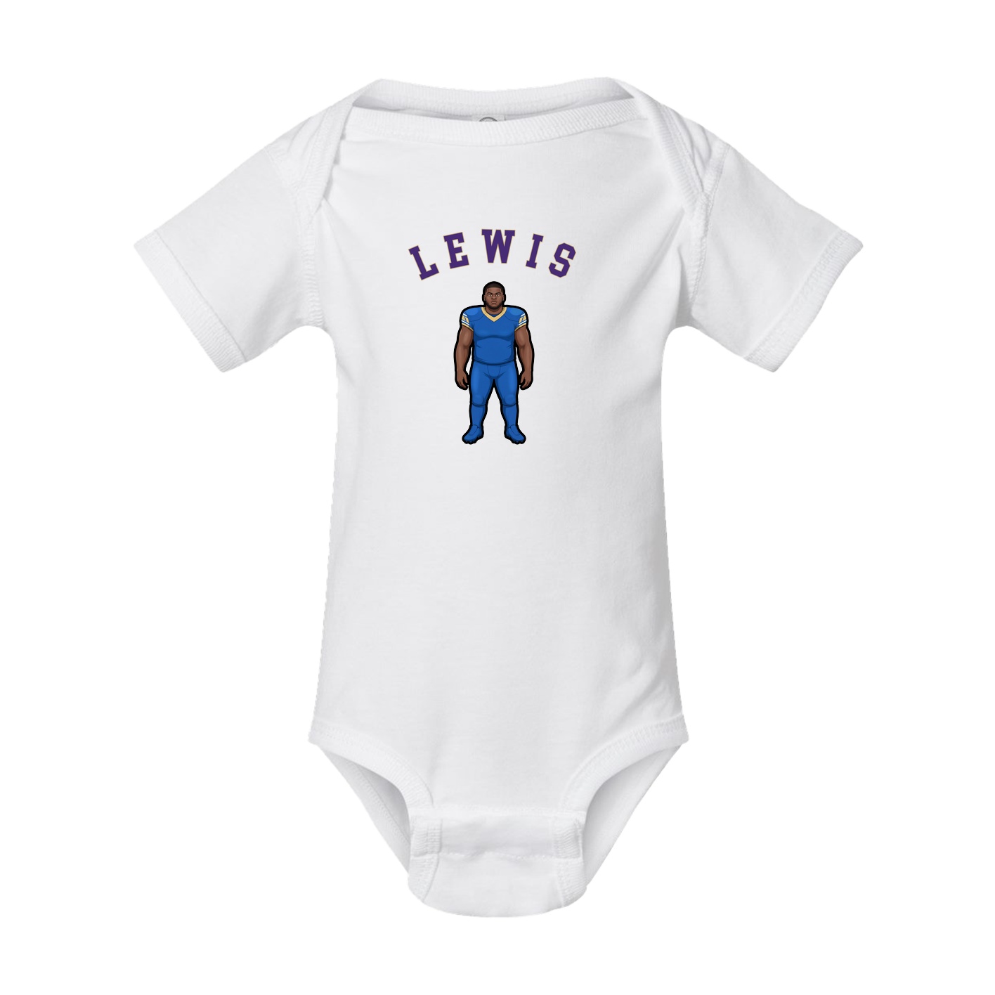 Baby Onesie — Shirsey Arch in White