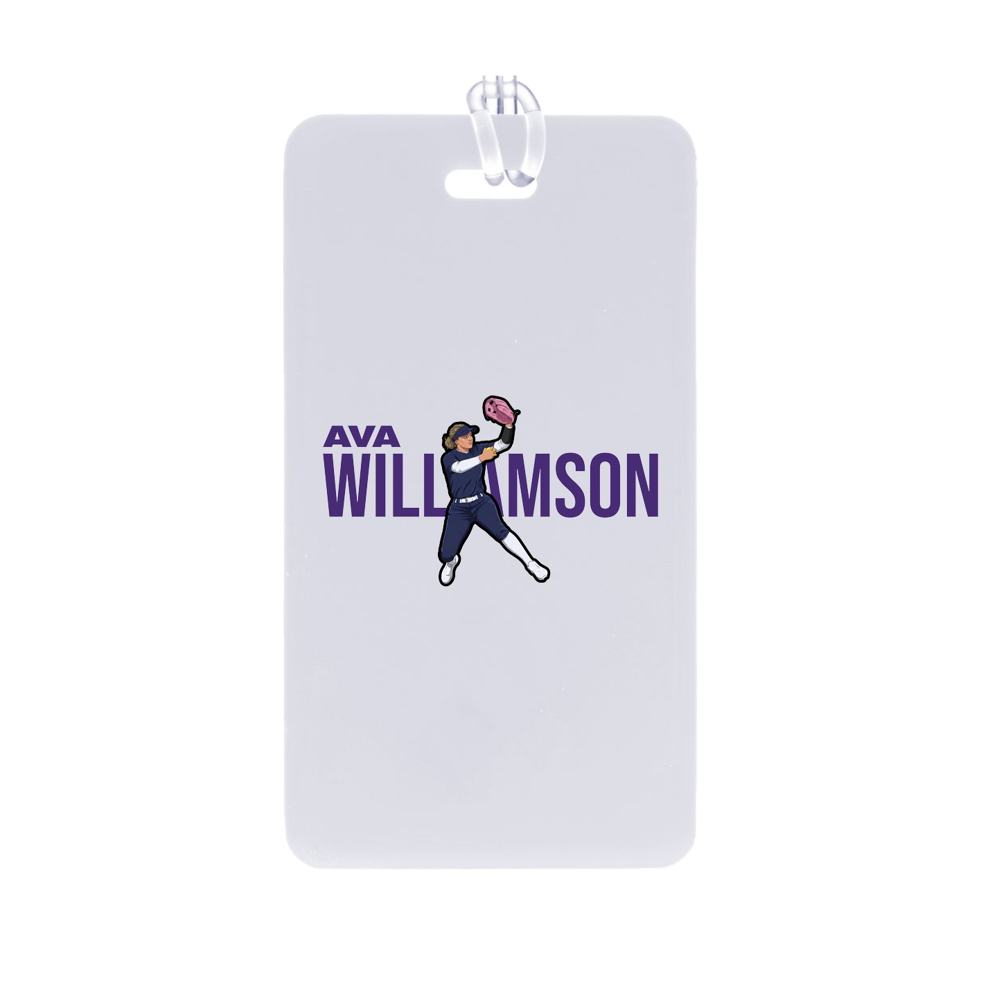 Bag Tag — Player Name in Classic