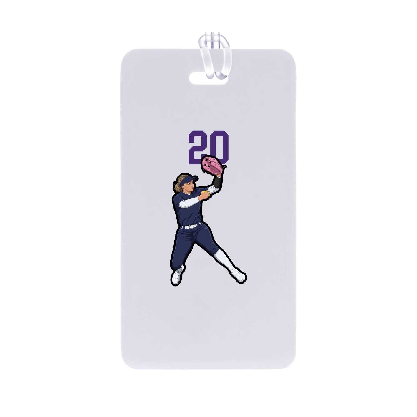Bag Tag — Number Top in Classic