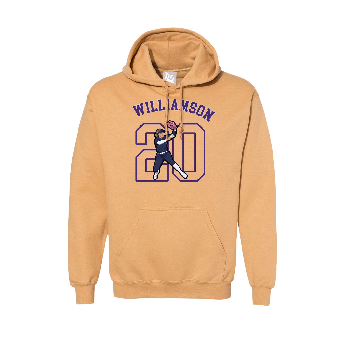 Hoodie — Shirsey Arch in Vegas Gold